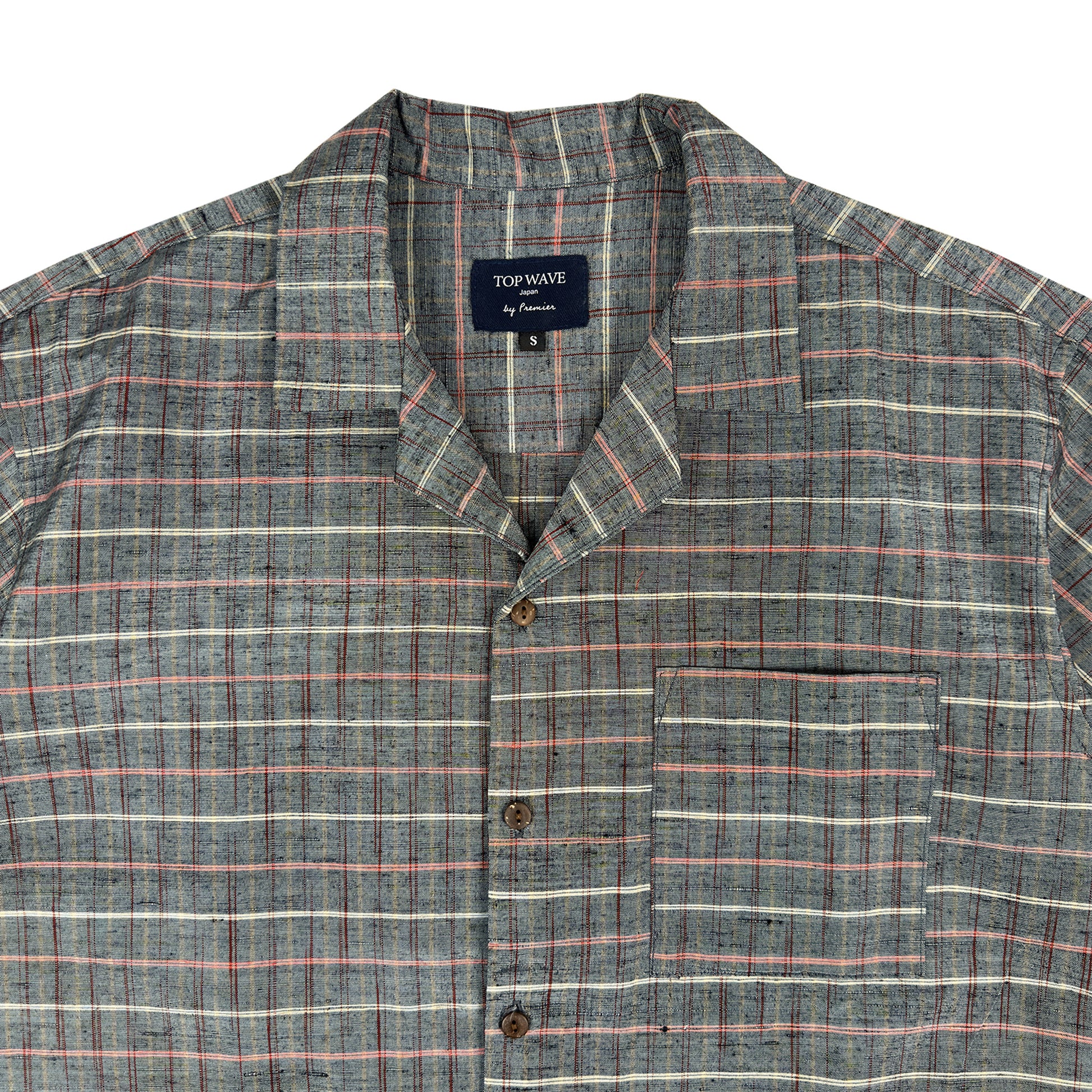 Camisa Aloha Kimono Talla S [AHVN-S76]-3