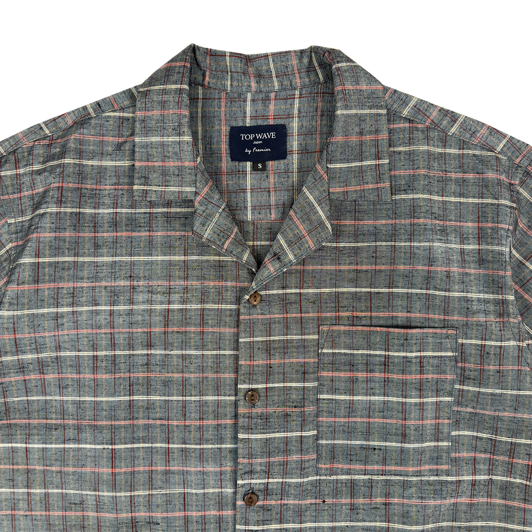 Camisa Aloha Kimono Talla S [AHVN-S76]-zoom-3