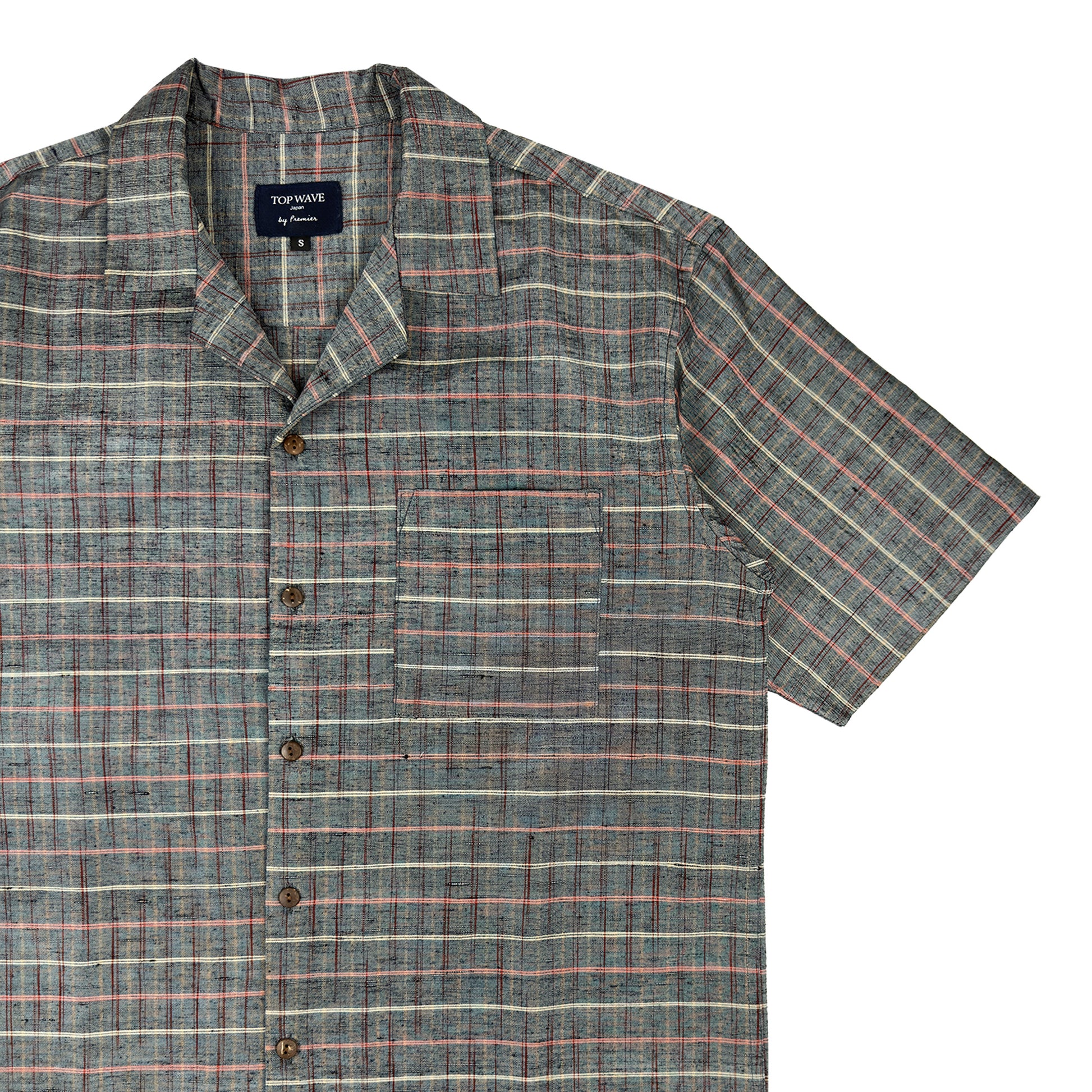Camisa Aloha Kimono Talla S [AHVN-S76]-4