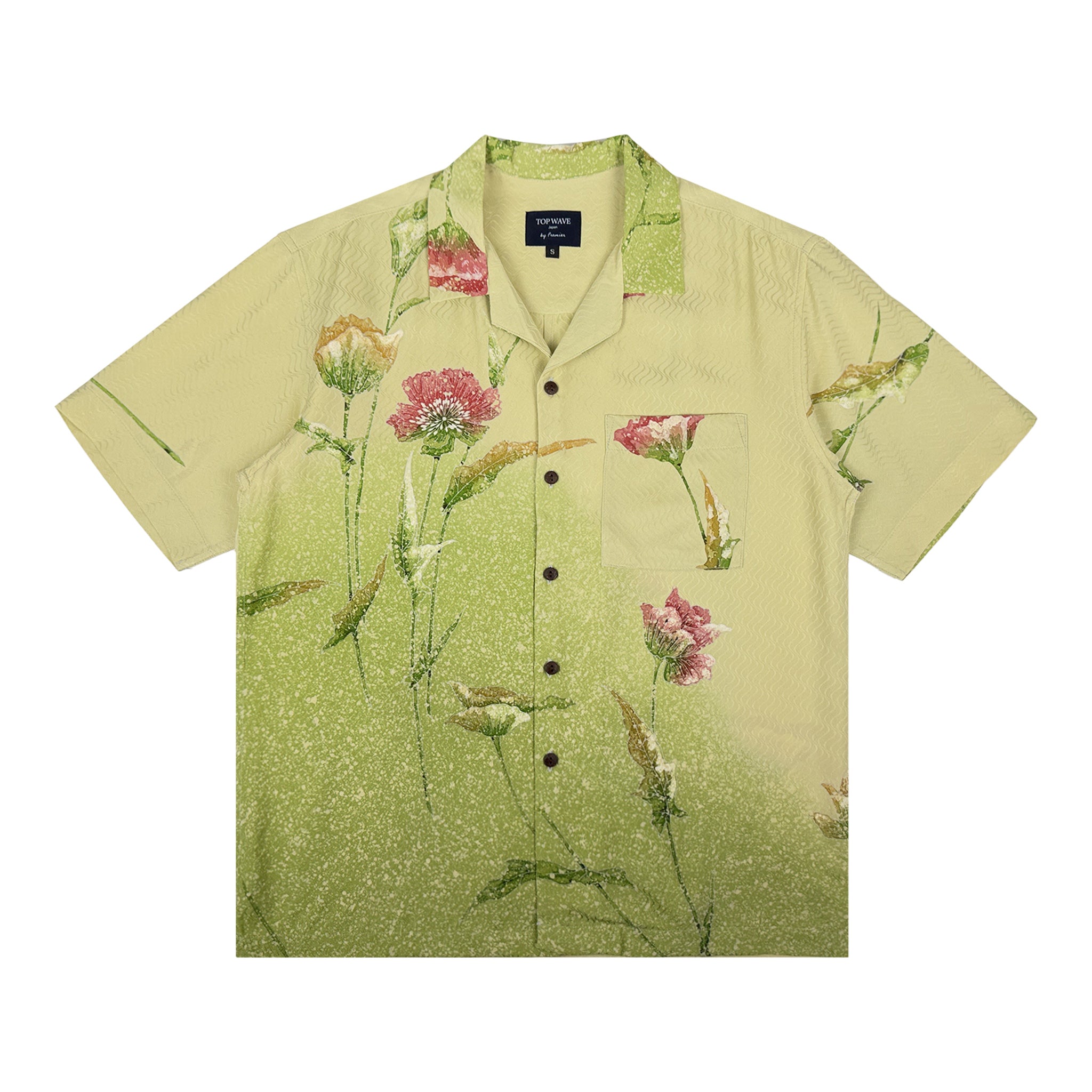 Camisa hawaiana kimono talla S [AHVN-S90]