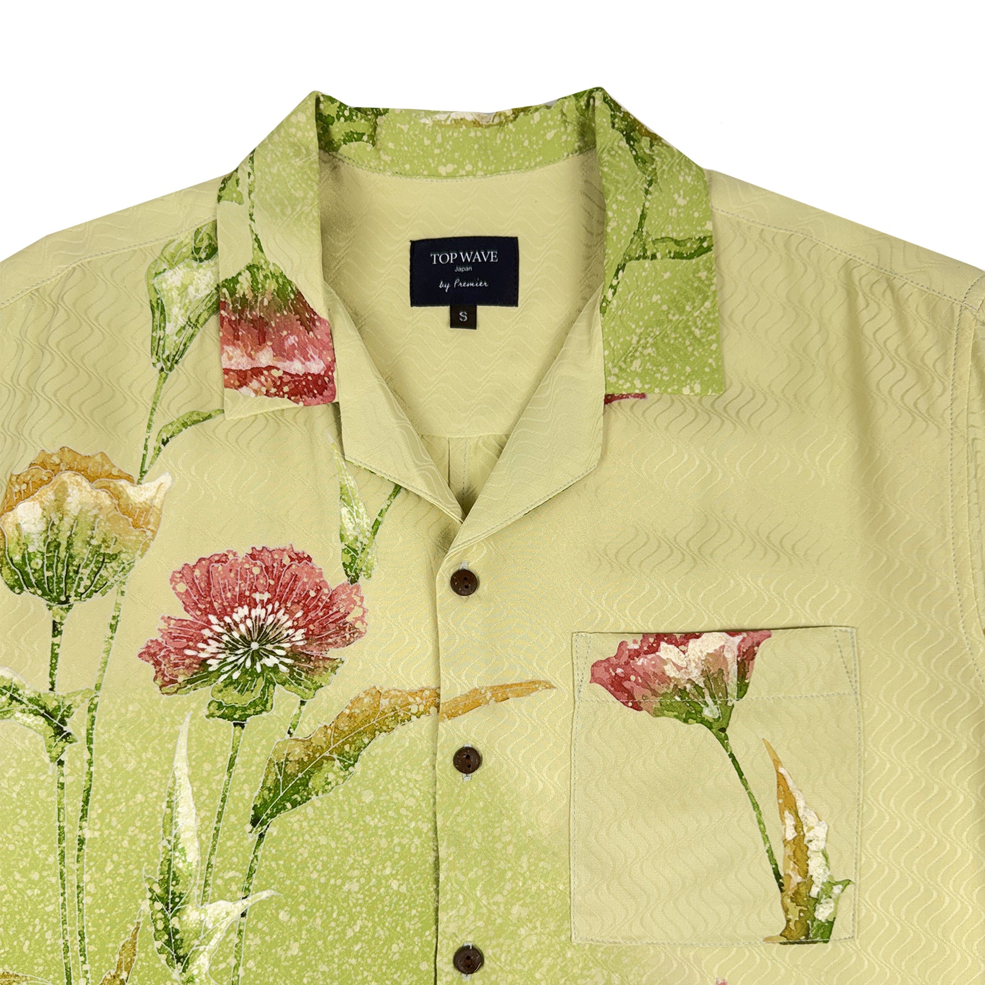 Camisa hawaiana kimono talla S [AHVN-S90]-3