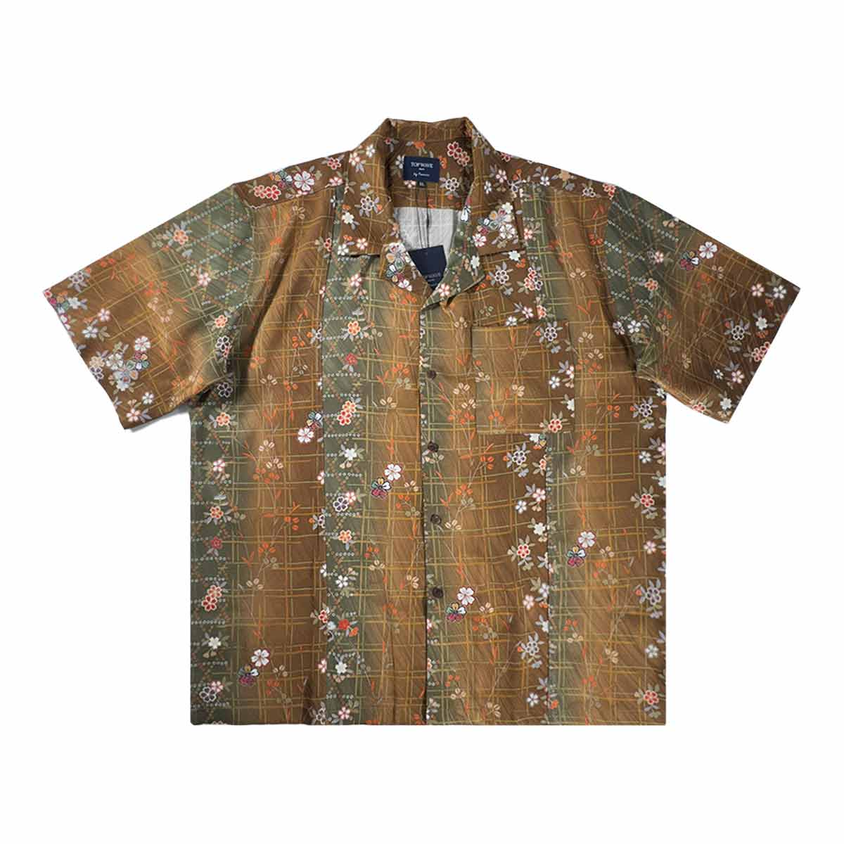 着物アロハシャツ メンズ XL AHVN-XL112