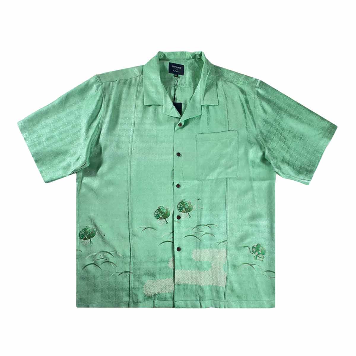 着物アロハシャツ メンズ XL AHVN-XL115-1