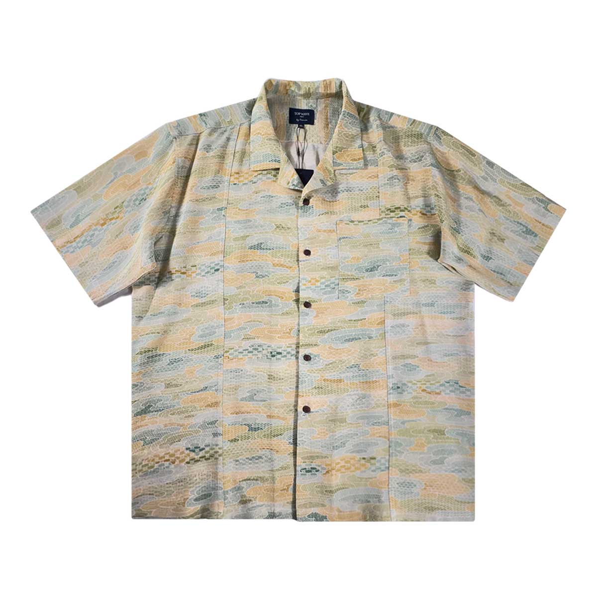 着物アロハシャツ メンズ XL AHVN-XL122-1