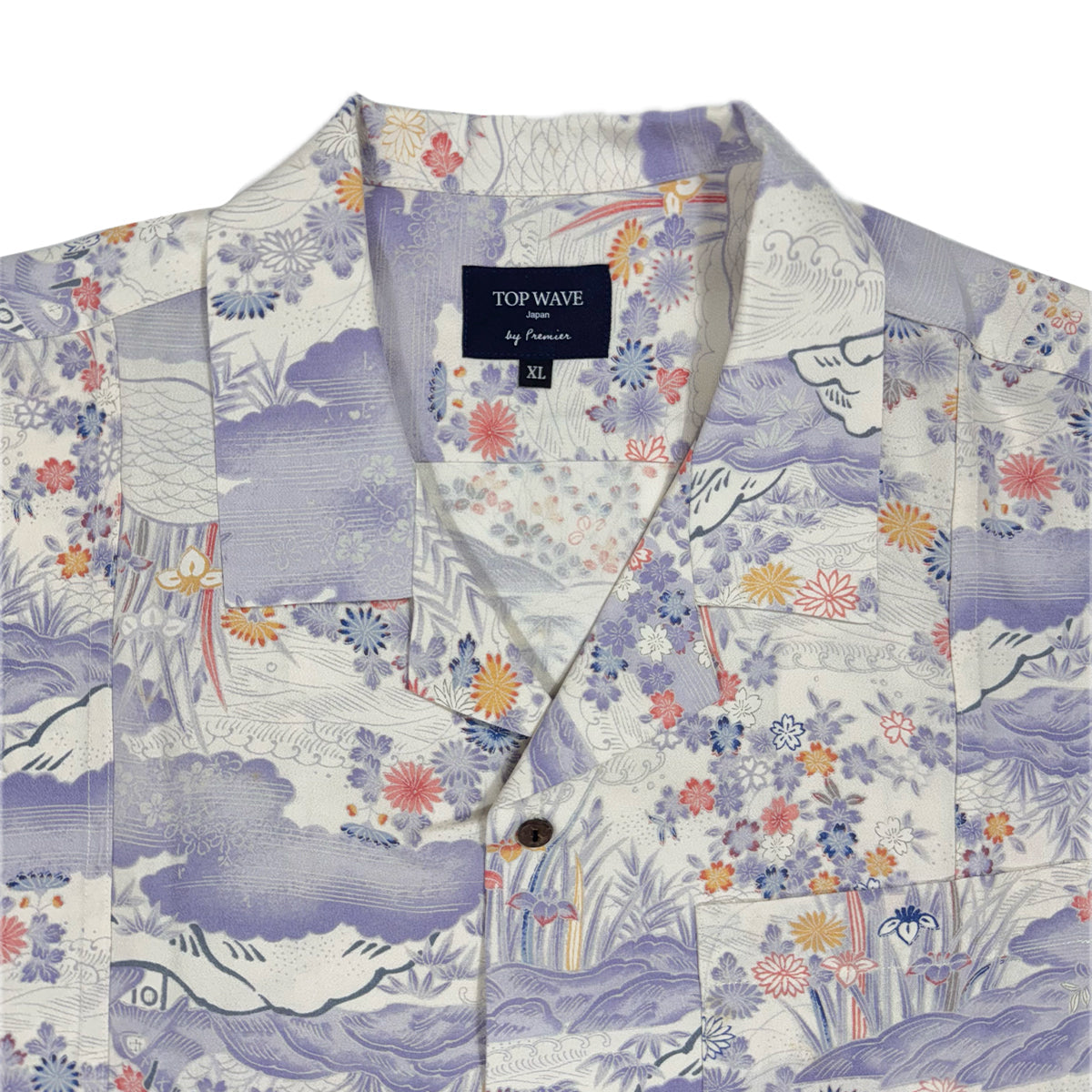 着物アロハシャツ メンズ XL AHVN-XL13-3