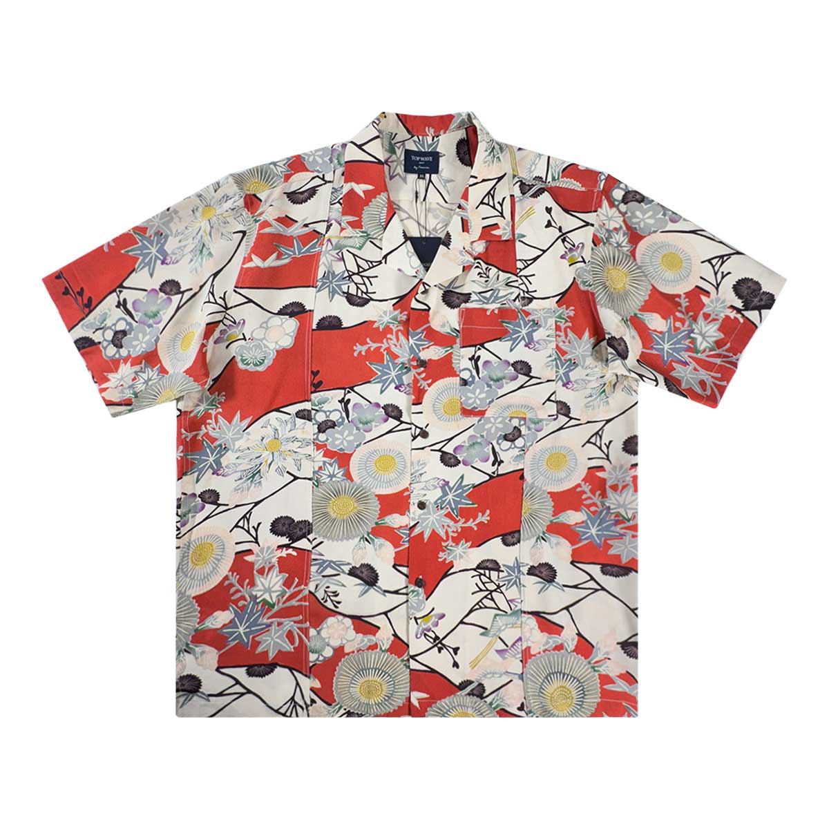 着物アロハシャツ メンズ XL AHVN-XL138-1