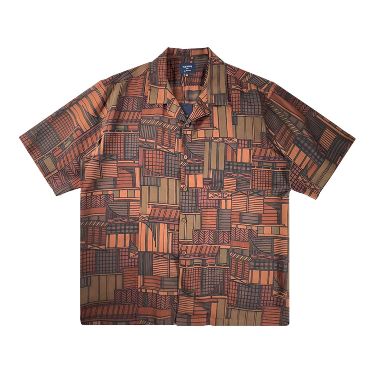 着物アロハシャツ メンズ XL AHVN-XL142-1