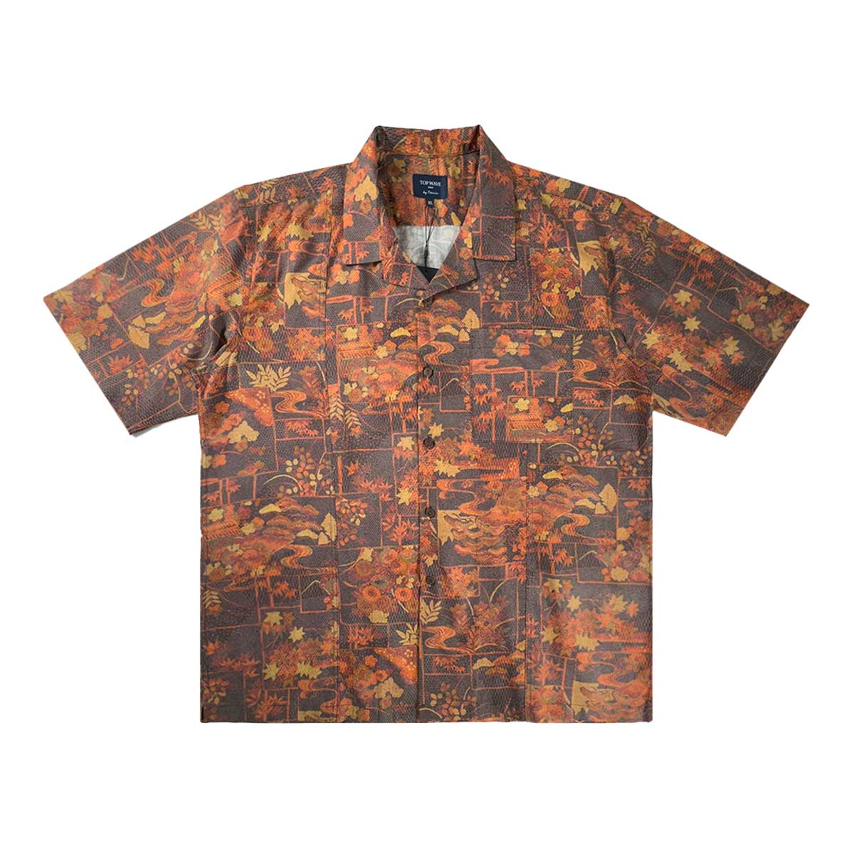 着物アロハシャツ メンズ XL AHVN-XL153