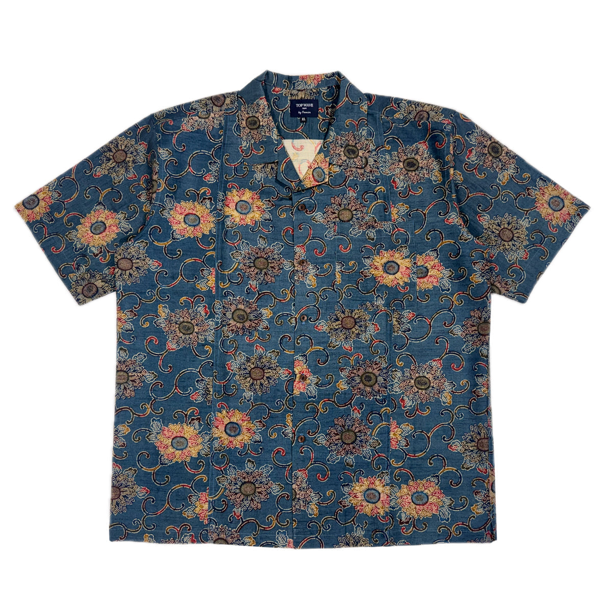 着物アロハシャツ メンズ XL AHVN-XL17