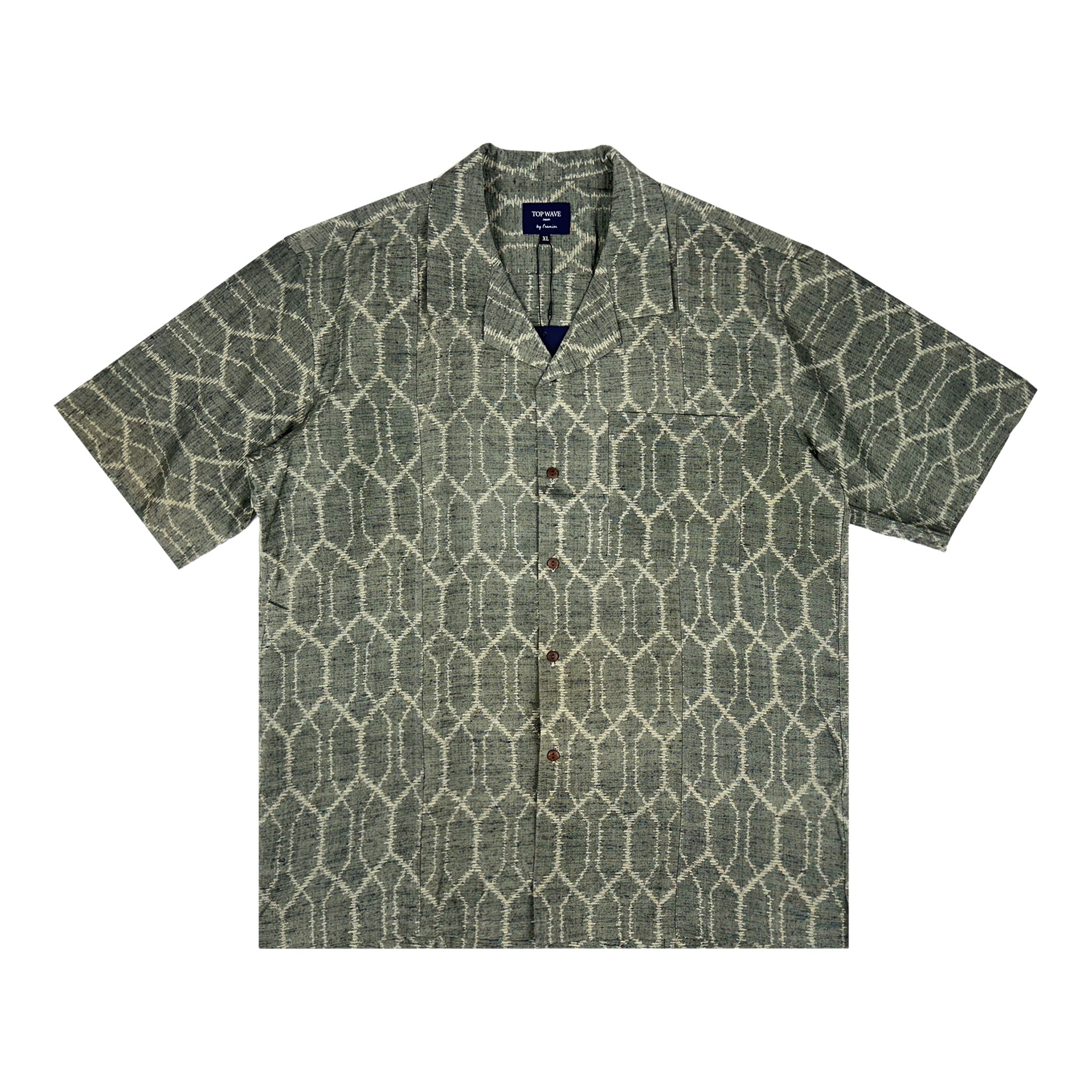 Camisa Aloha de Kimono Talla XL [AHVN-XL180]-zoom-1