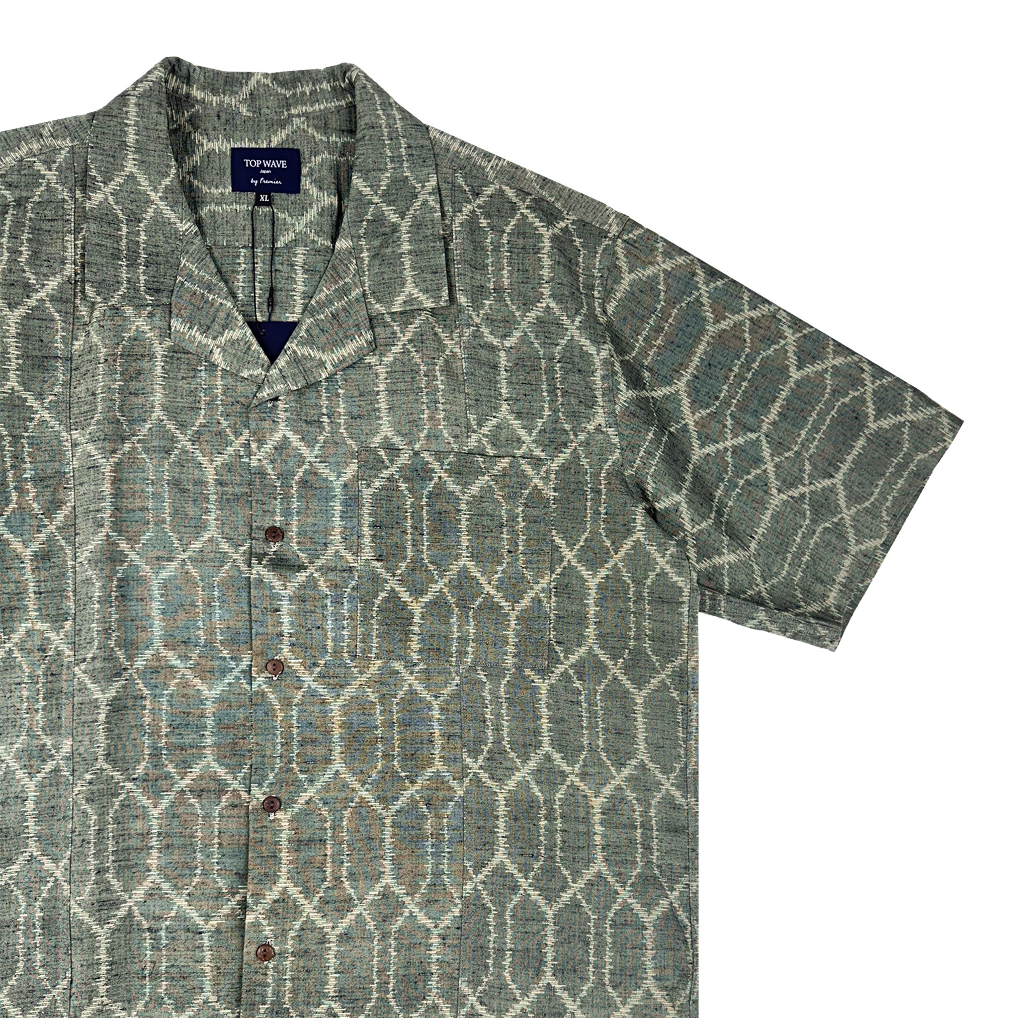 Camisa Aloha de Kimono Talla XL [AHVN-XL180]-zoom-4
