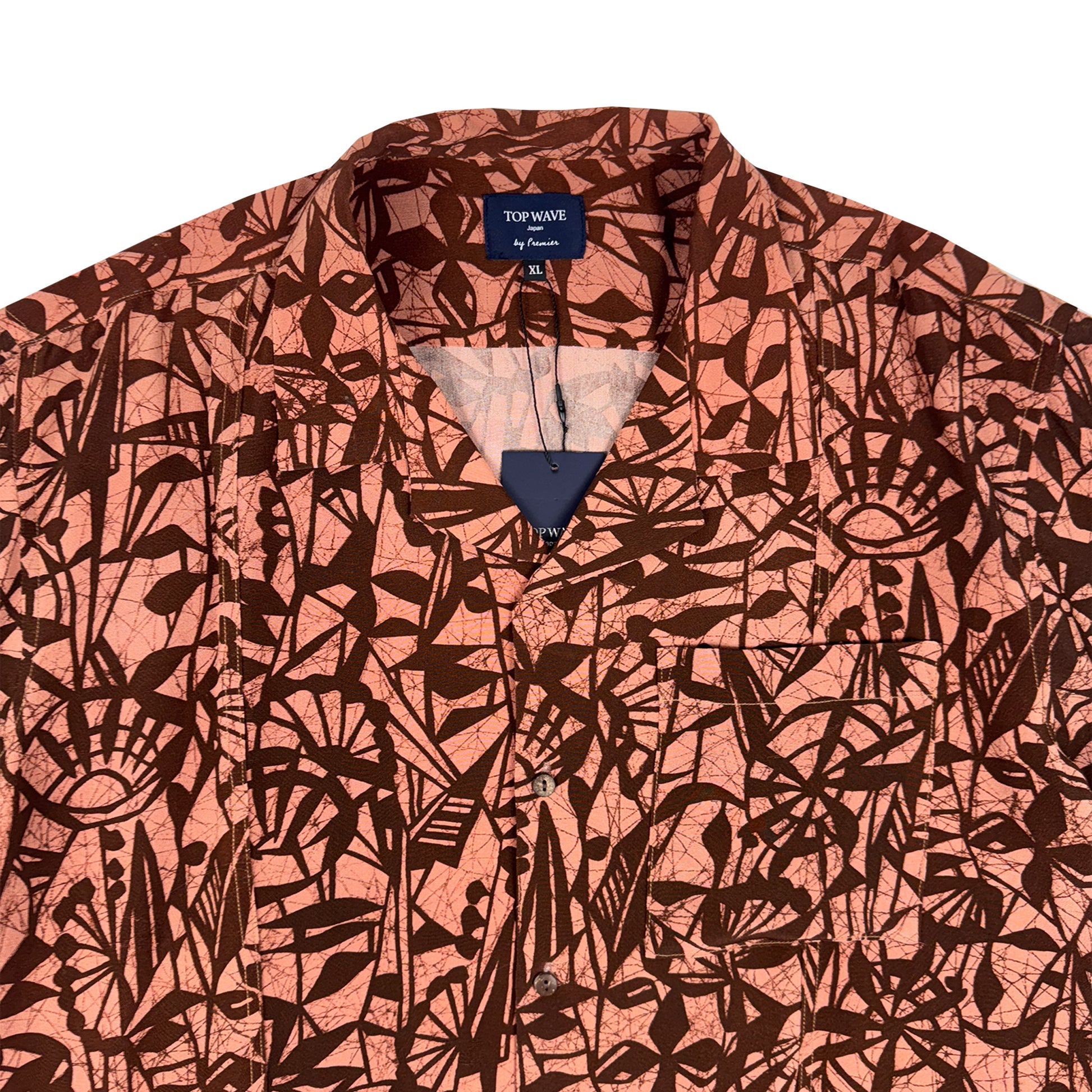 Kimono Aloha Shirt, Size XL [AHVN-XL183]-3