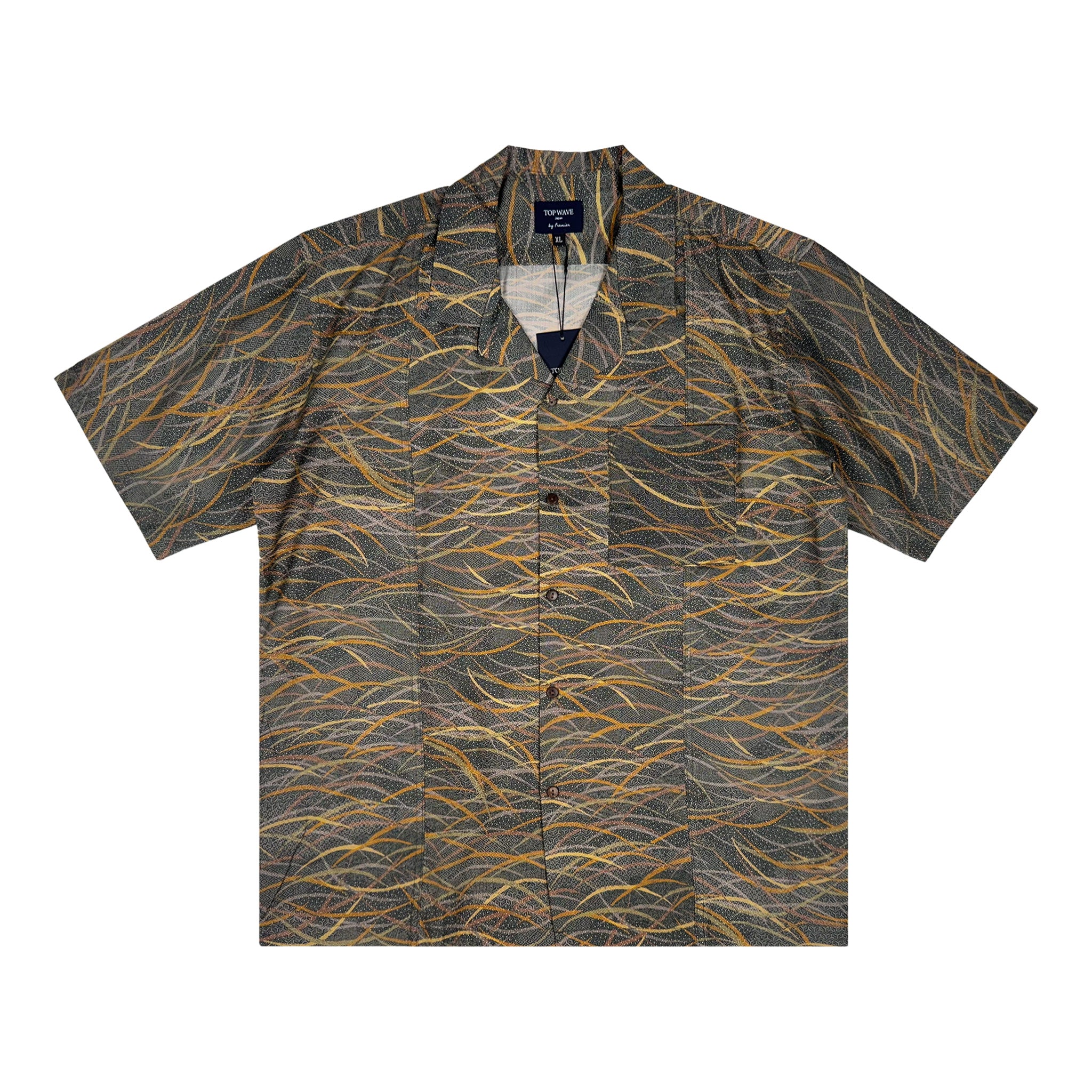 Kimono Hawaiian Shirt, Size XL [AHVN-XL213]-zoom-1