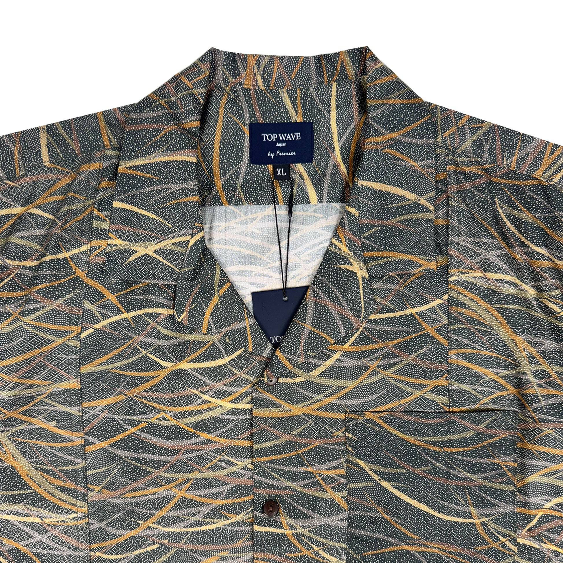 Kimono Hawaiian Shirt, Size XL [AHVN-XL213]-3