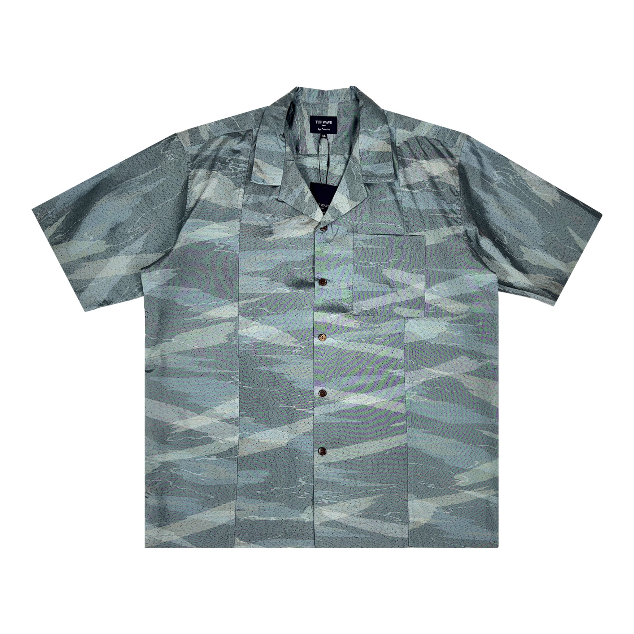 Kimono Hawaiian Shirt, Size XL [AHVN-XL234]