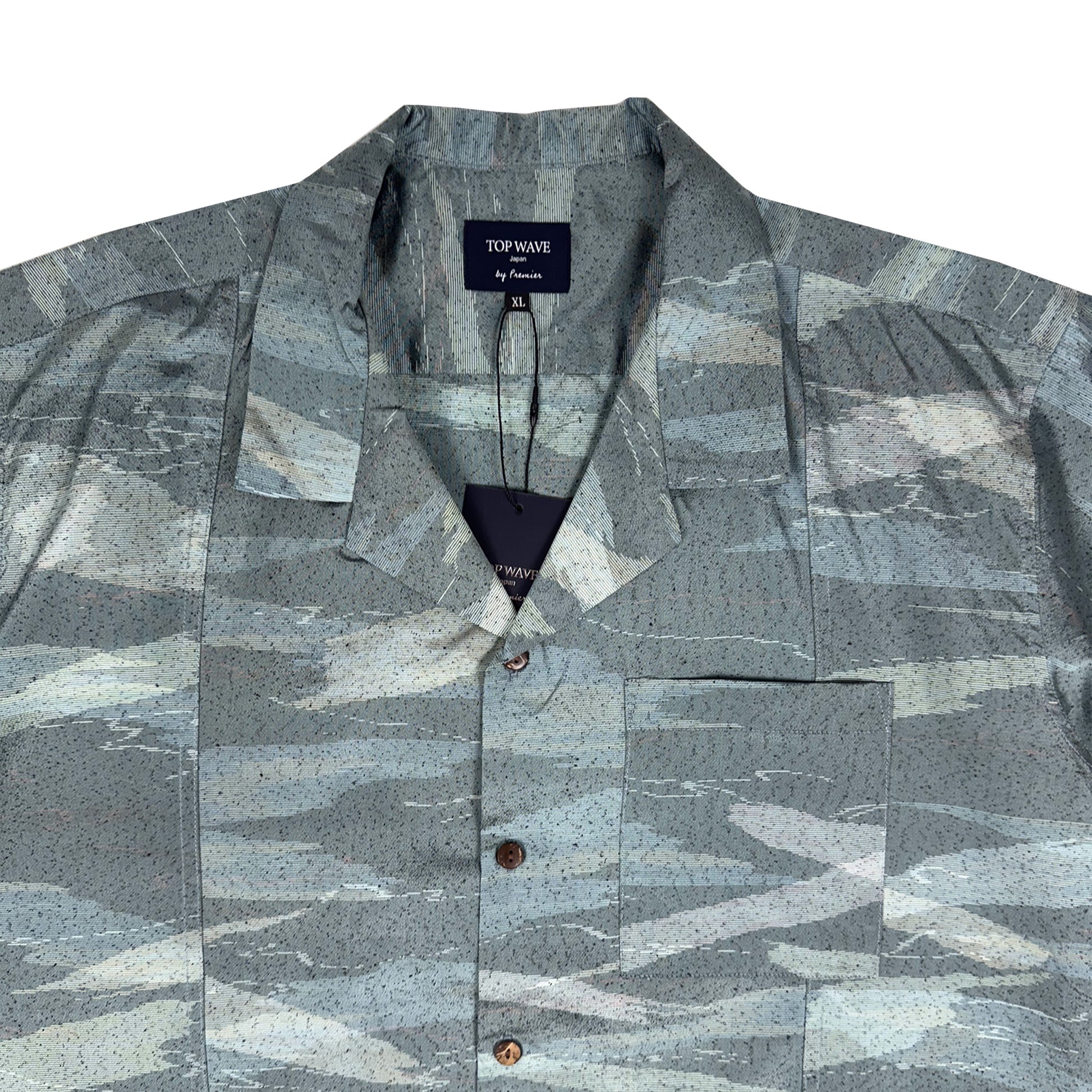 Kimono Hawaiian Shirt, Size XL [AHVN-XL234]-3