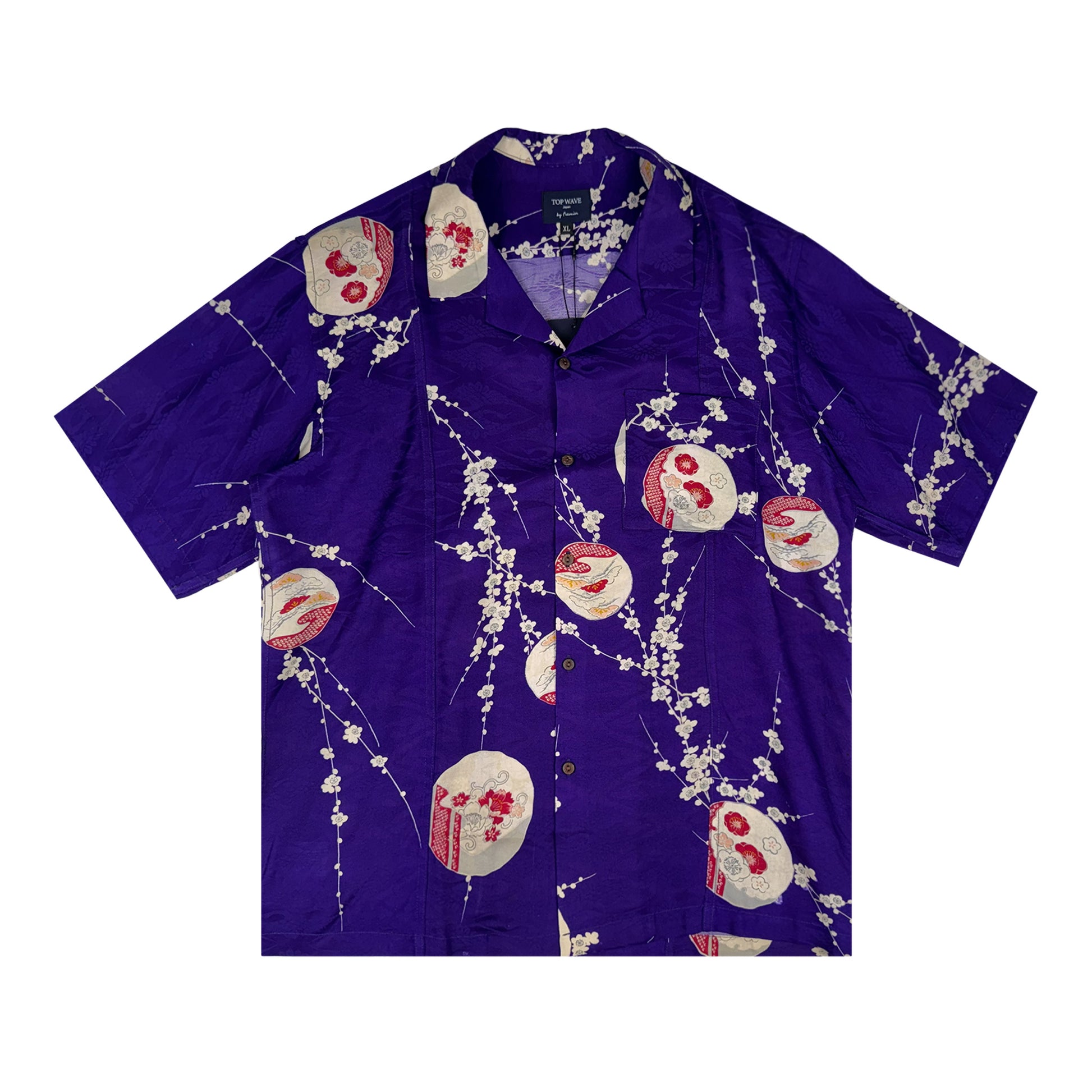 Camisa Aloha Kimono Talla XL [AHVN-XL254]-1