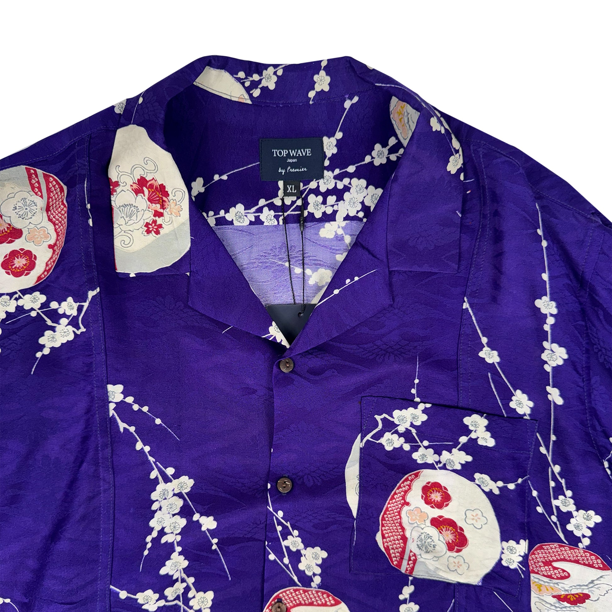 Camisa Aloha Kimono Talla XL [AHVN-XL254]-3