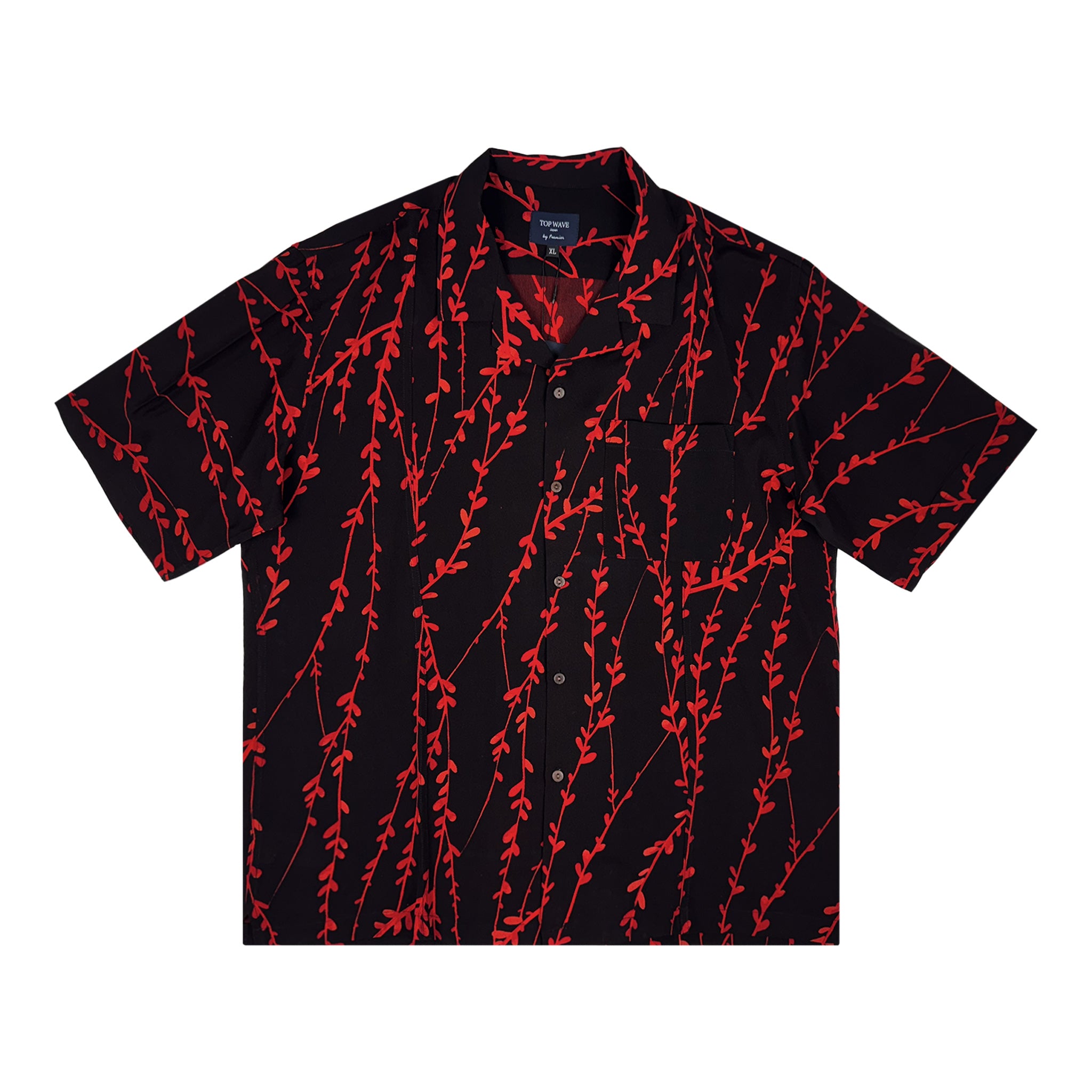 Kimono Aloha Shirt, Size XL [AHVN-XL261]