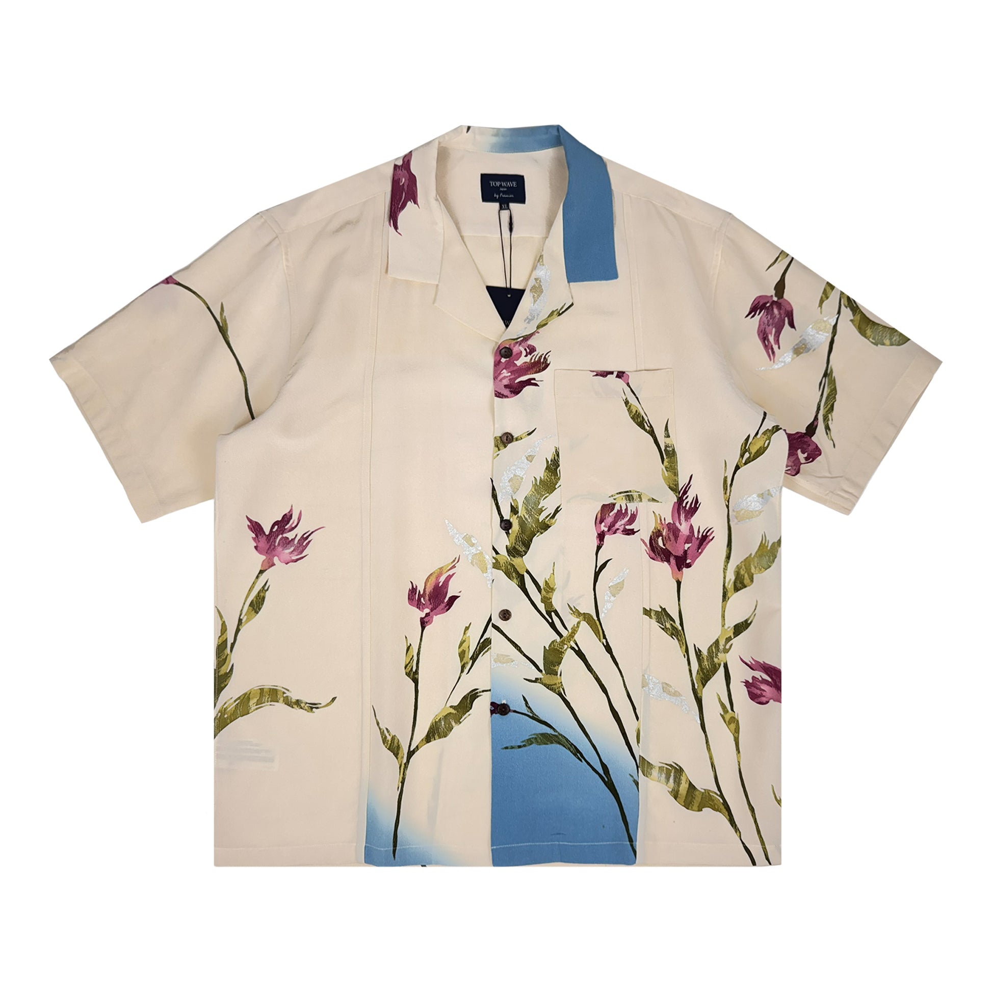 Camisa hawaiana Kimono Talla XL [AHVN-XL270]-1