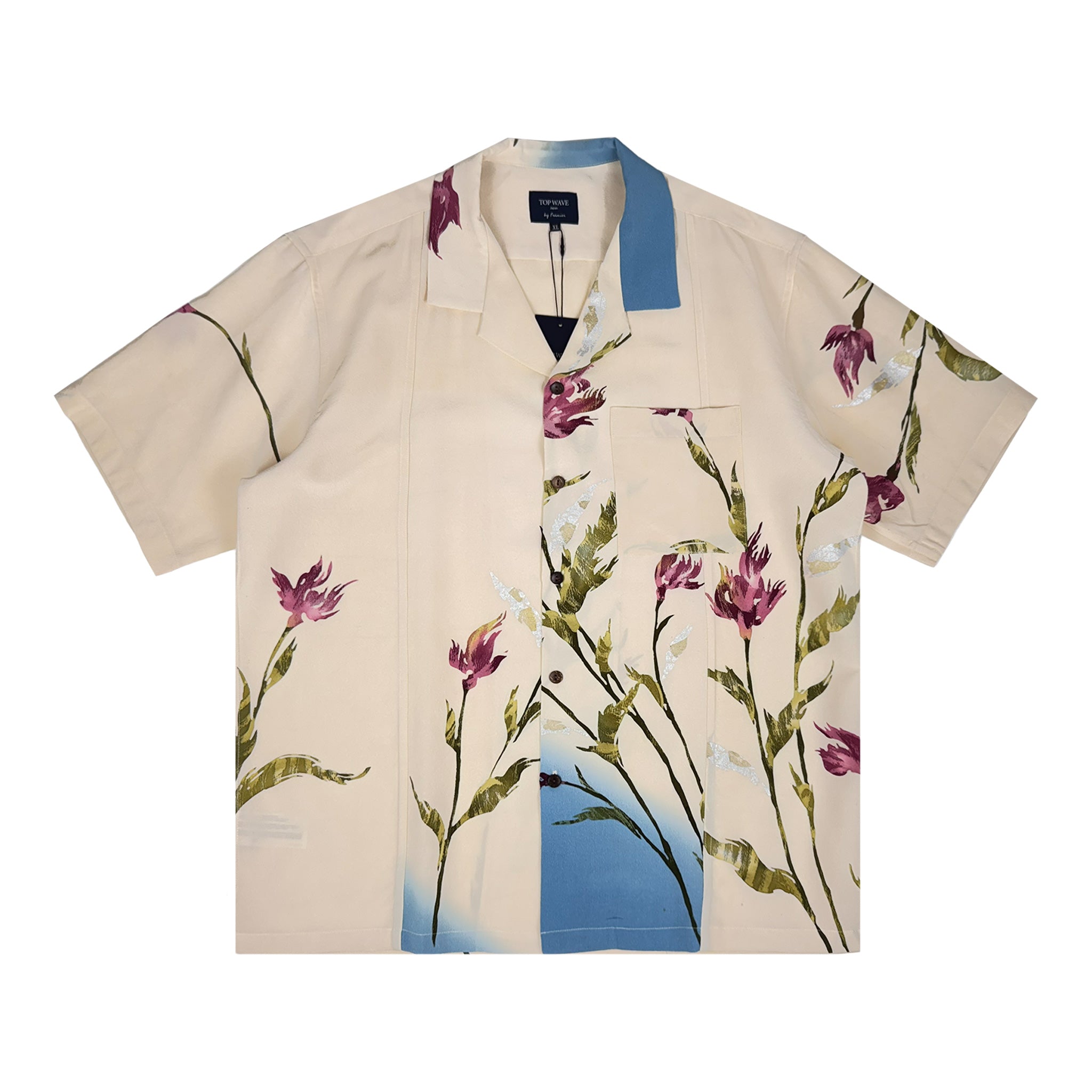 Camisa hawaiana Kimono Talla XL [AHVN-XL270]
