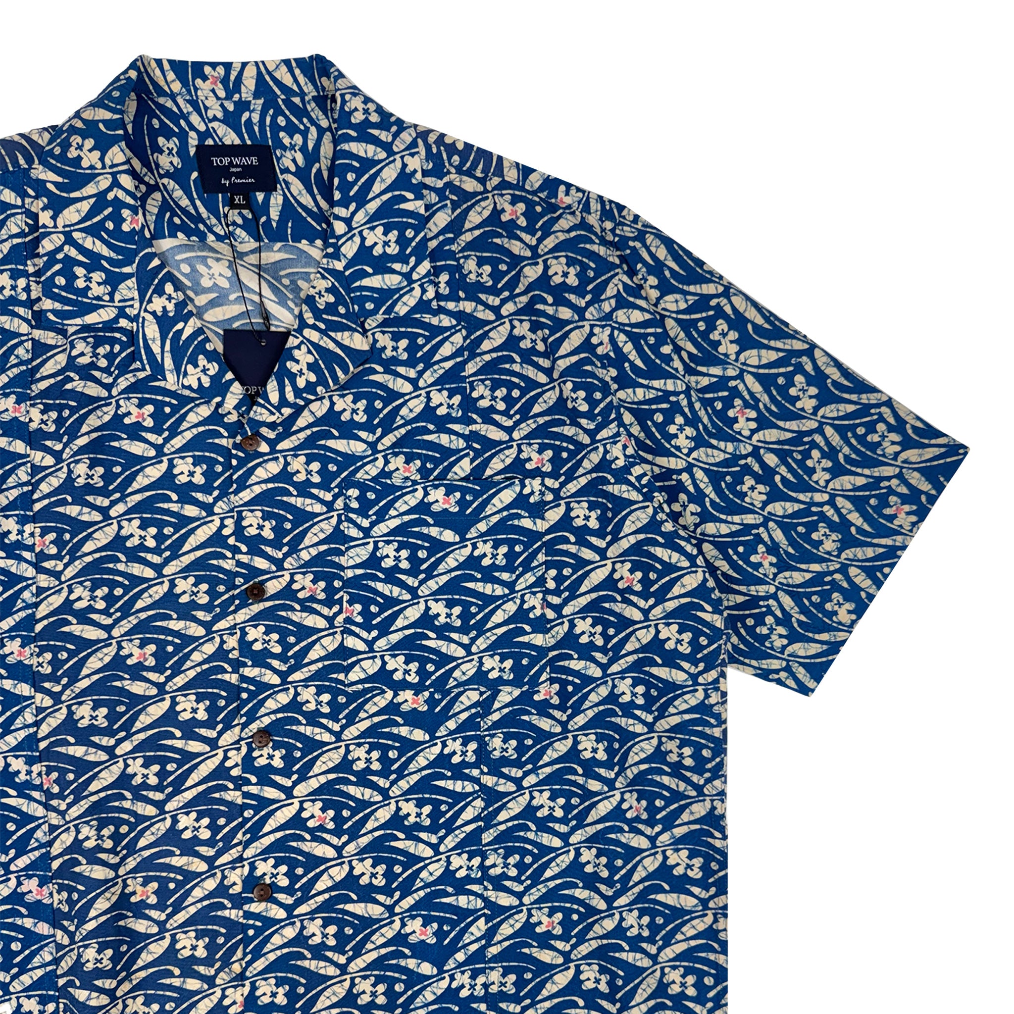 Camisa hawaiana kimono talla XL [AHVN-XL276]-zoom-4