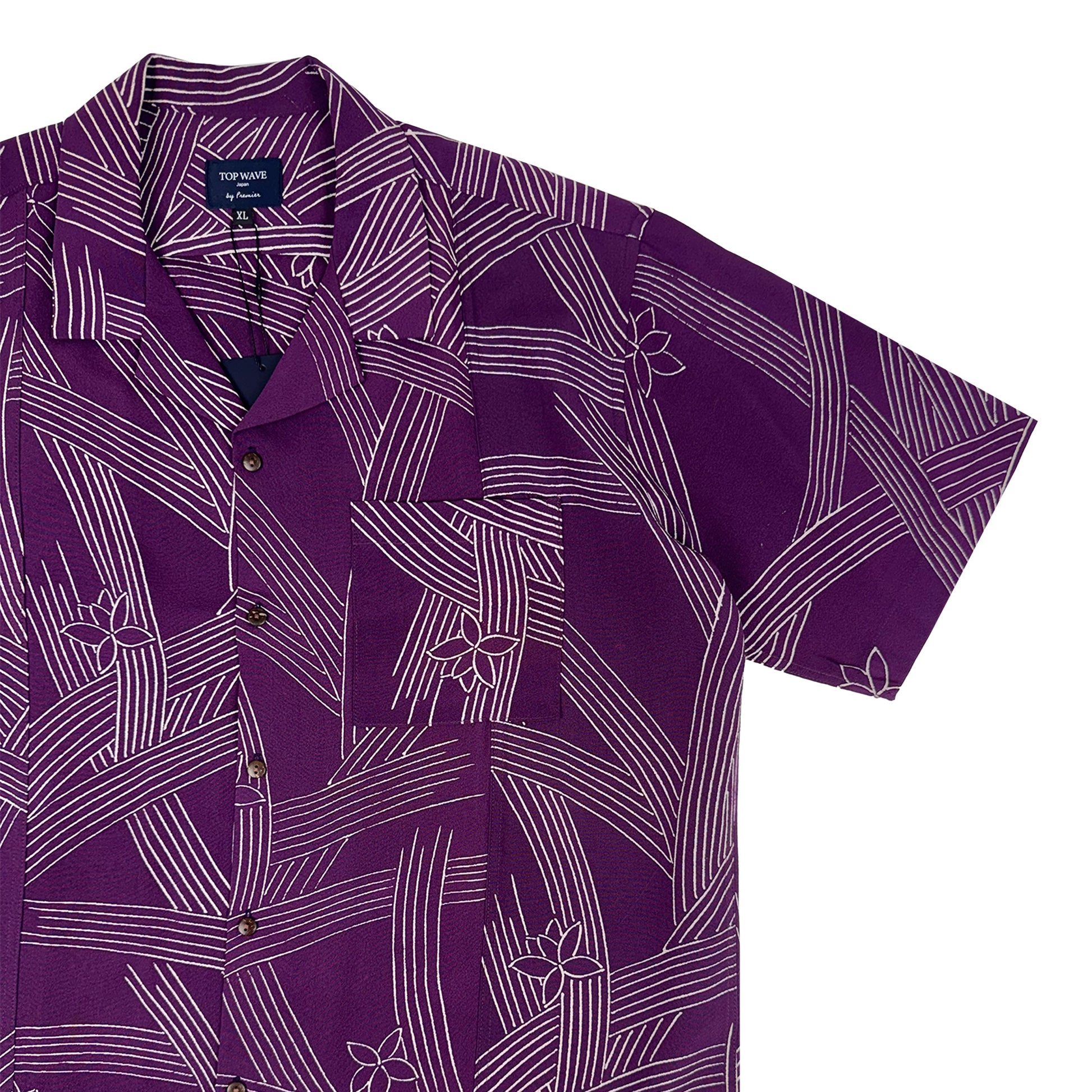 Camisa Aloha Kimono Talla XL [AHVN-XL294]-4