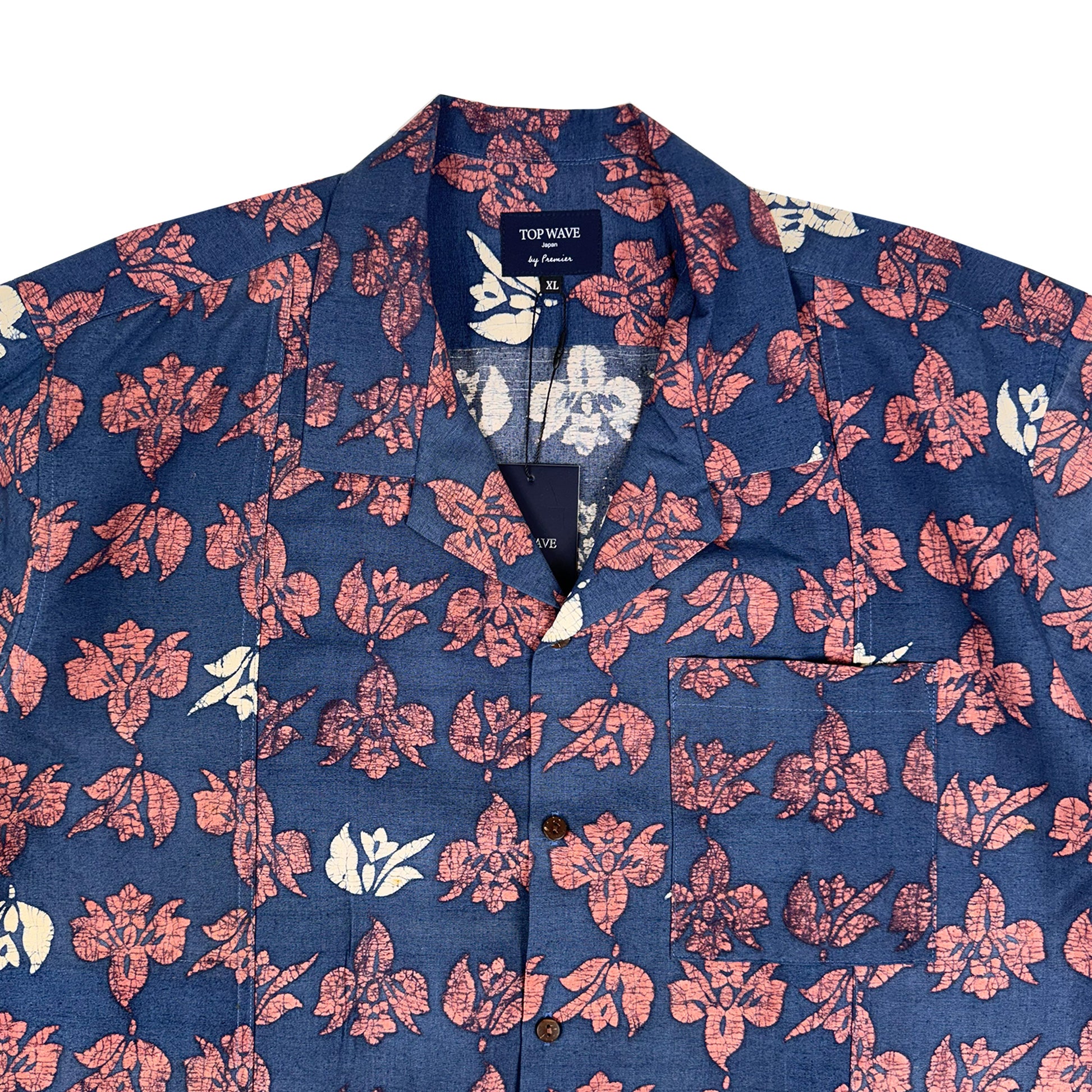 Camisa Aloha de Kimono Talla XL [AHVN-XL302]-3