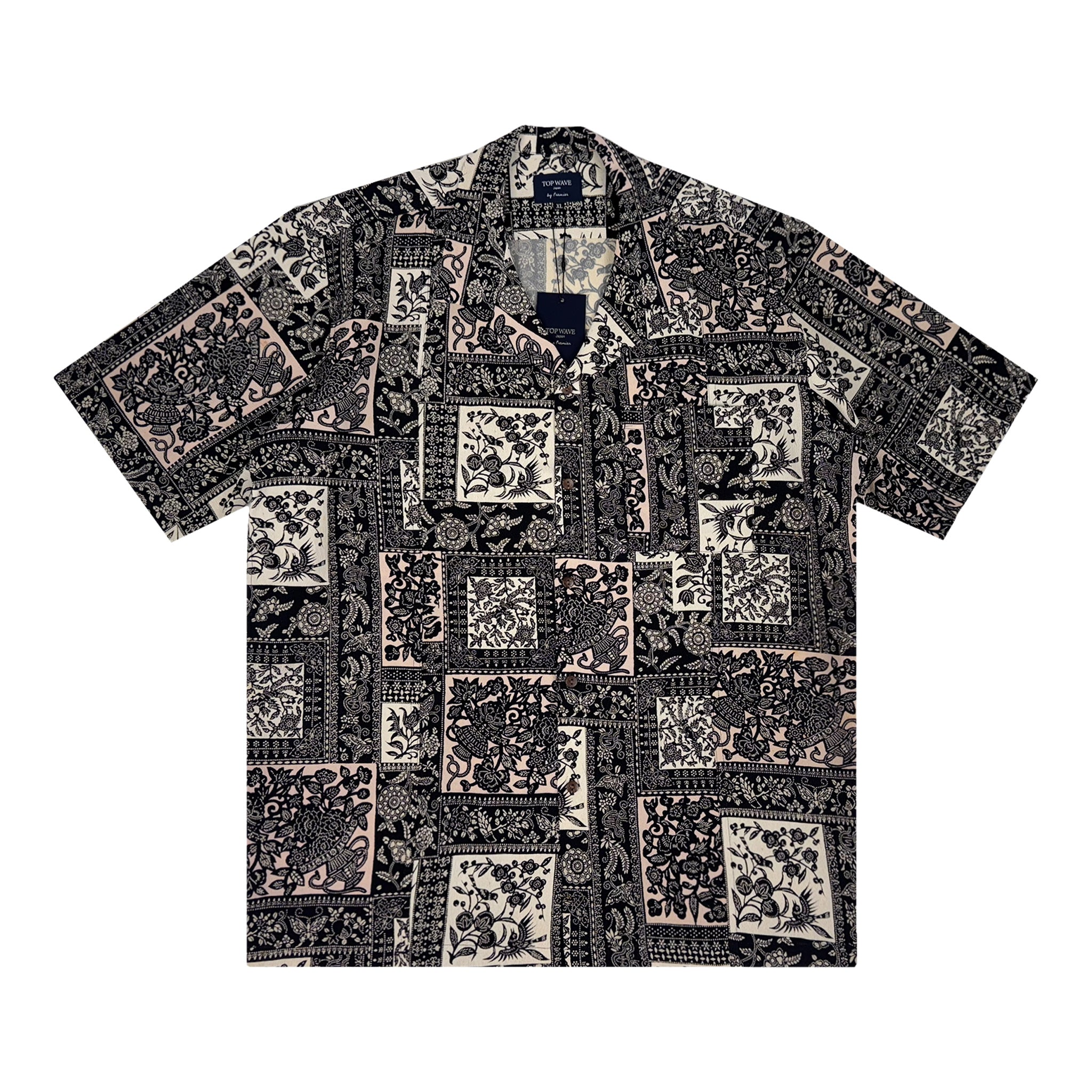 Camisa hawaiana kimono talla XL [AHVN-XL304]