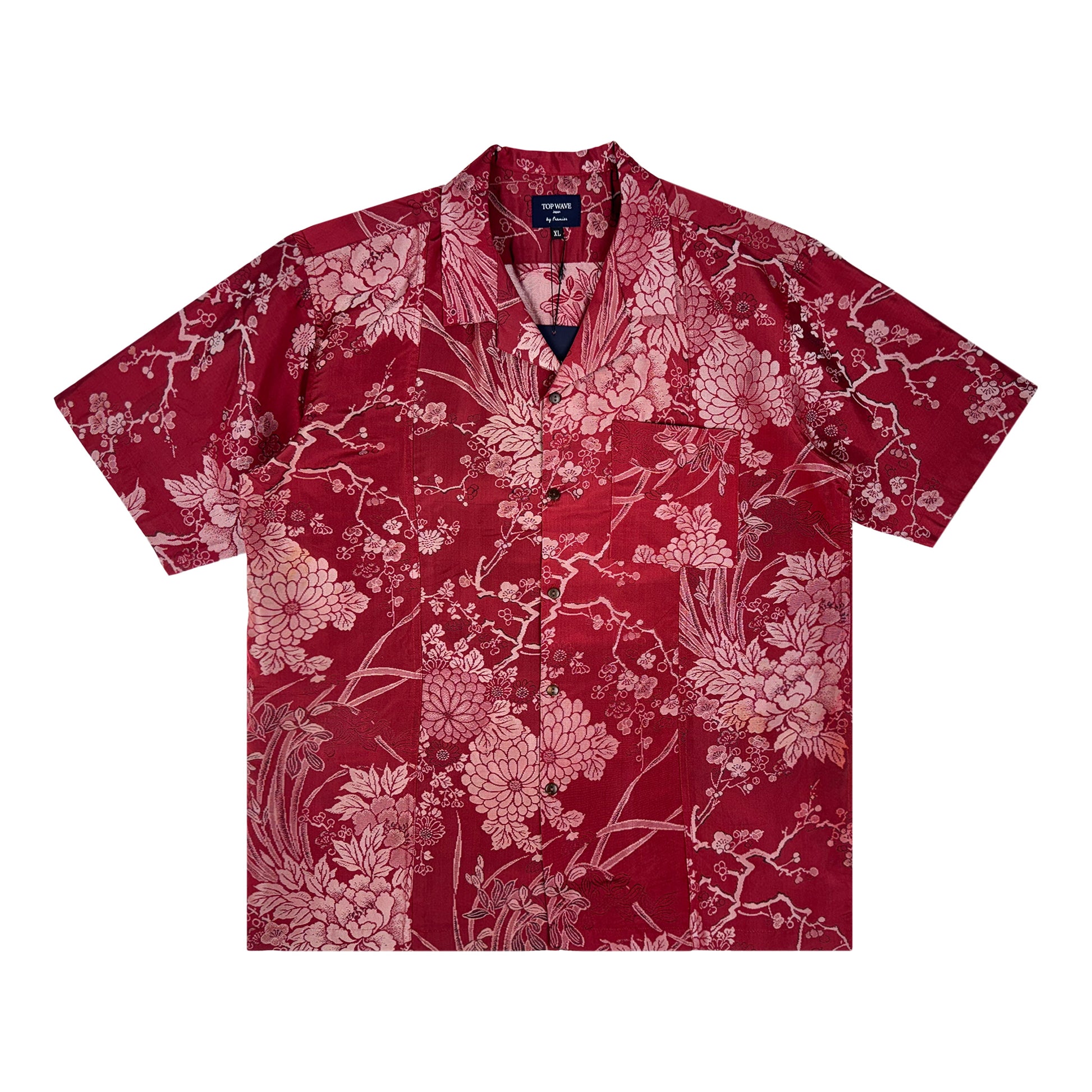 Camisa Hawaiana Kimono Talla XL [AHVN-XL308]-1