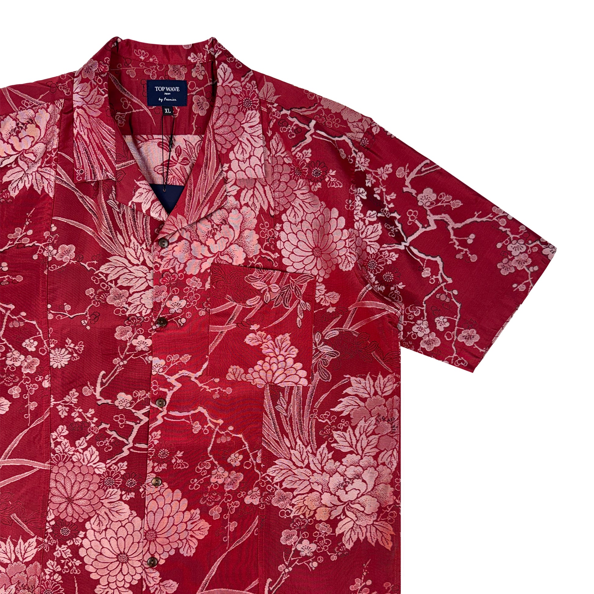 Camisa Hawaiana Kimono Talla XL [AHVN-XL308]-4