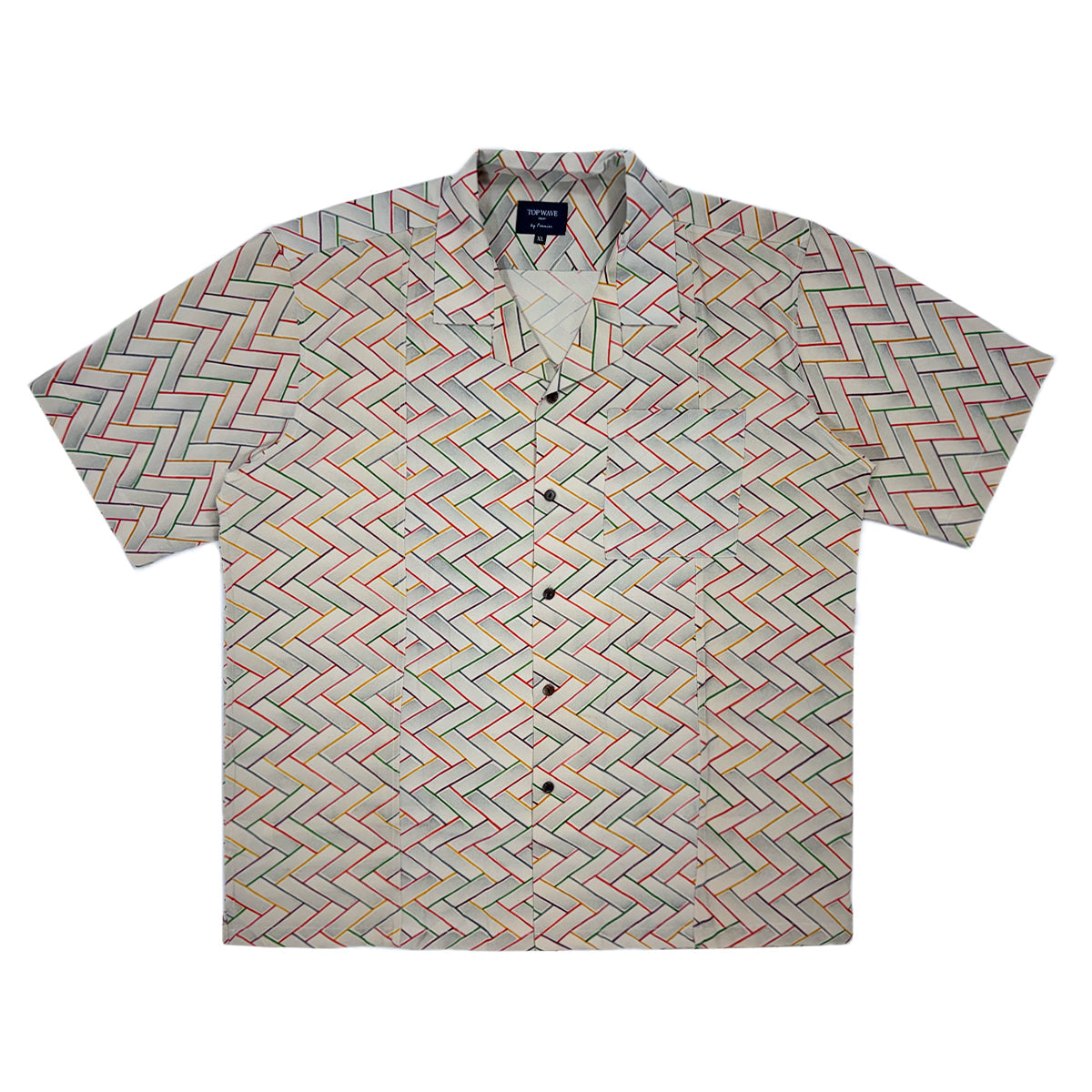 着物アロハシャツ メンズ XL AHVN-XL31