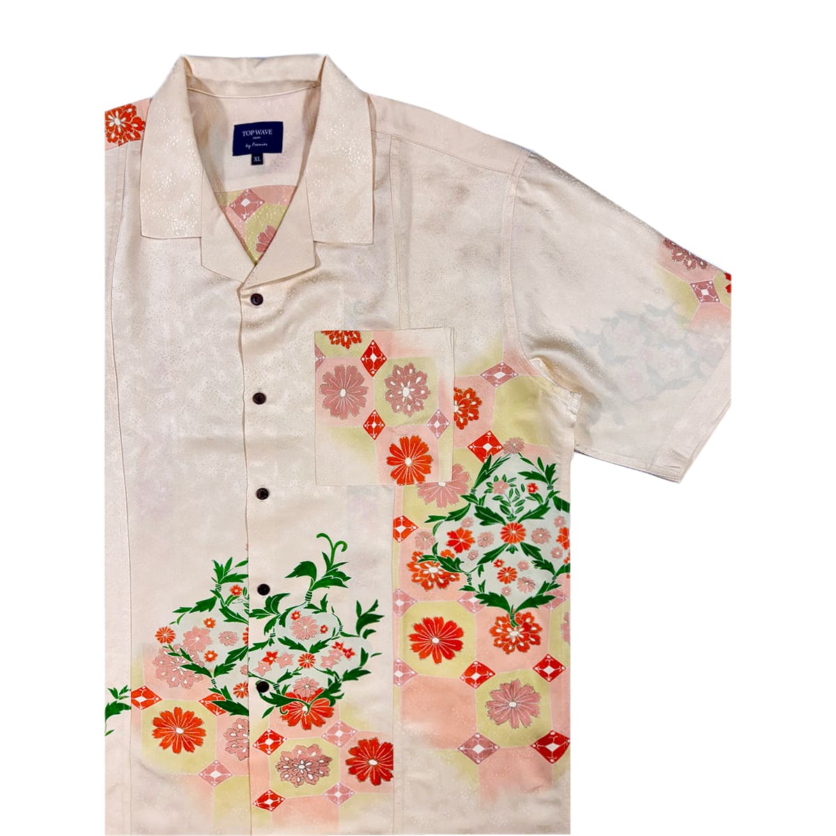 着物アロハシャツ メンズ XL AHVN-XL49-6
