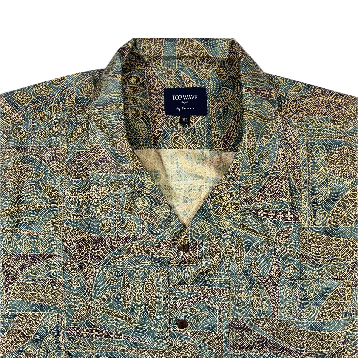 着物アロハシャツ メンズ XL AHVN-XL61-3