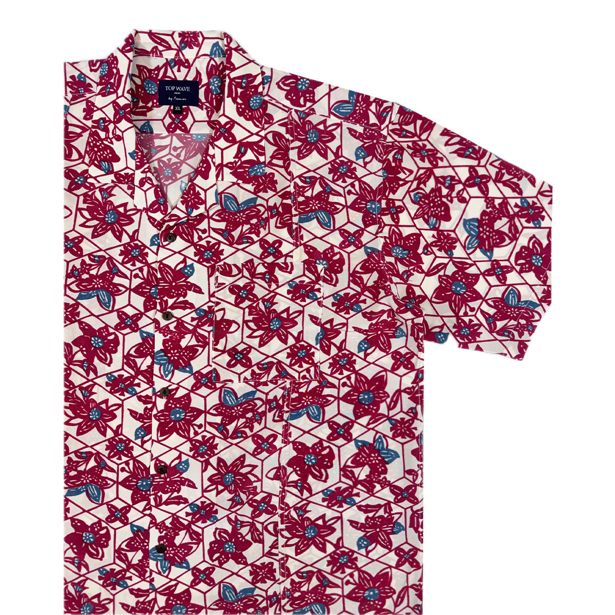 着物アロハシャツ メンズ XL AHVN-XL64-6