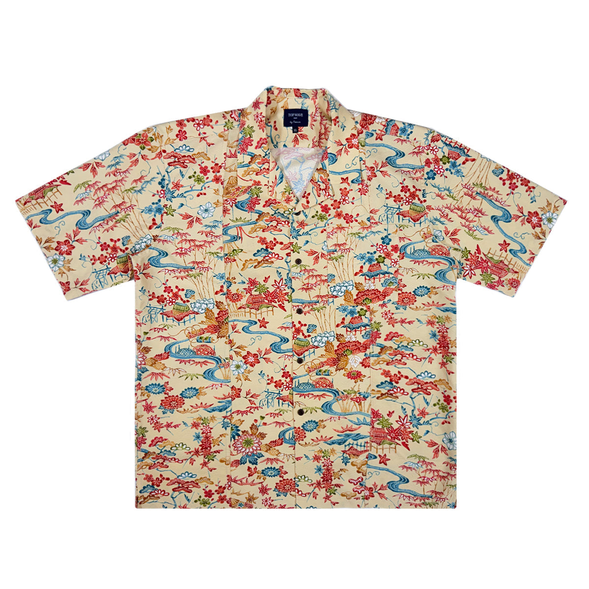 着物アロハシャツ メンズ XL AHVN-XL66