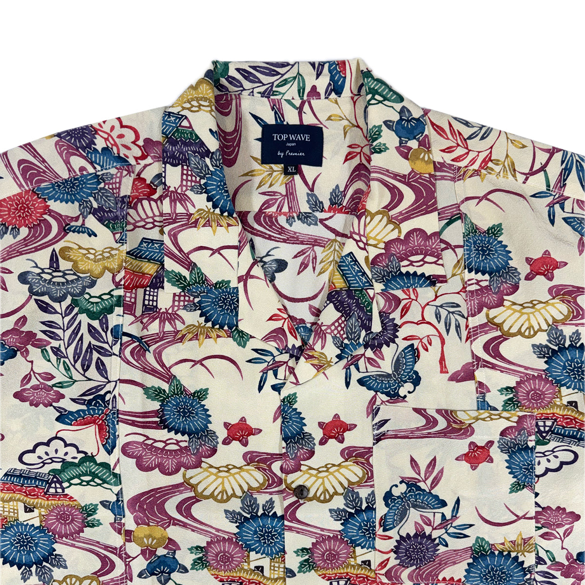 着物アロハシャツ メンズ XL AHVN-XL69-3