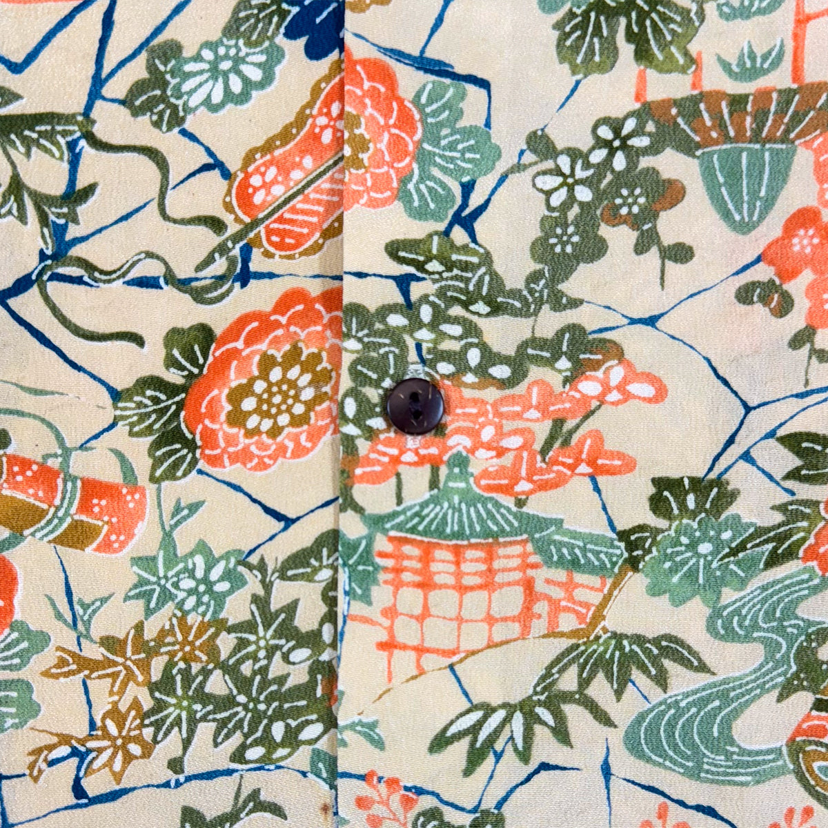 着物アロハシャツ メンズ XL AHVN-XL77-5