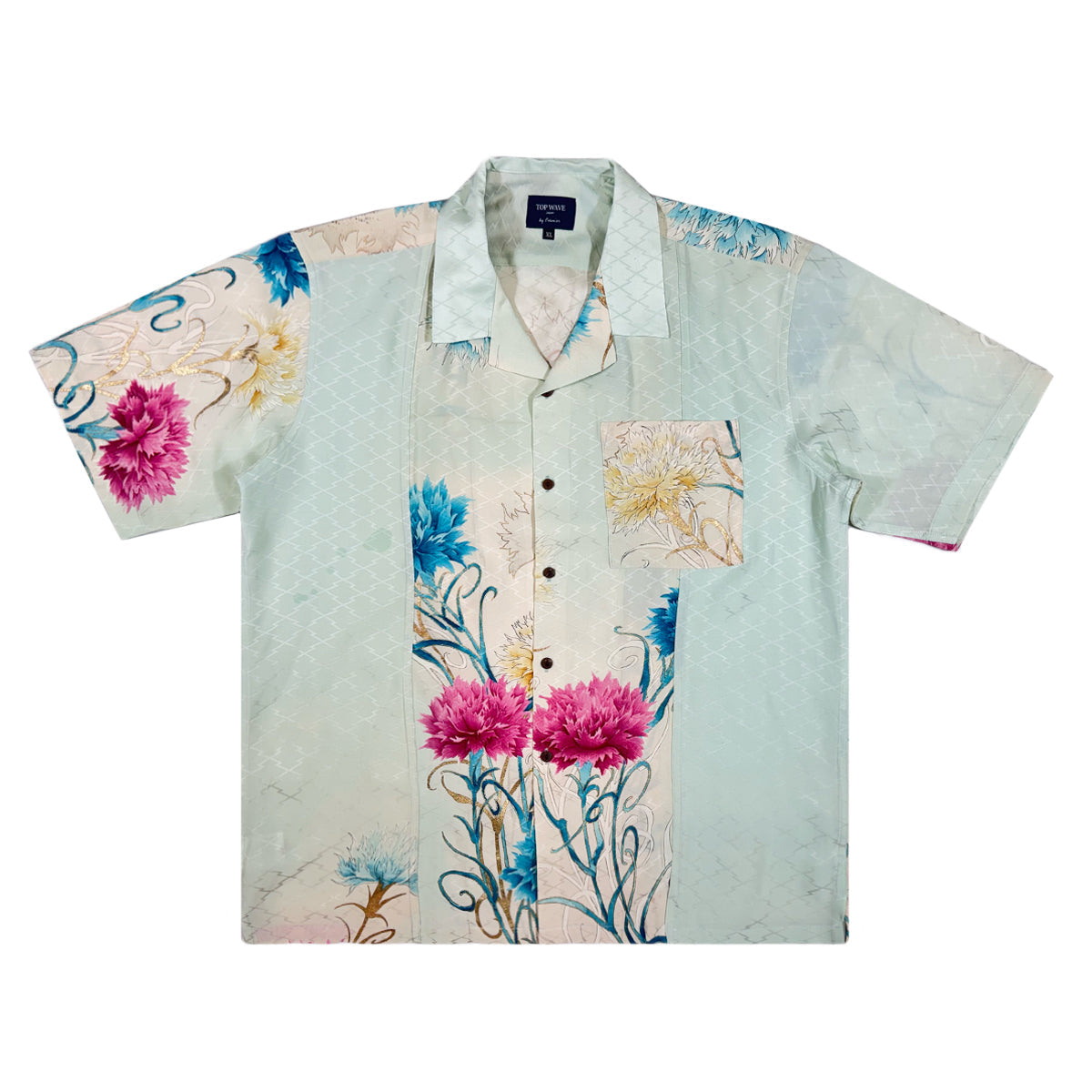 着物アロハシャツ メンズ XL AHVN-XL79-1