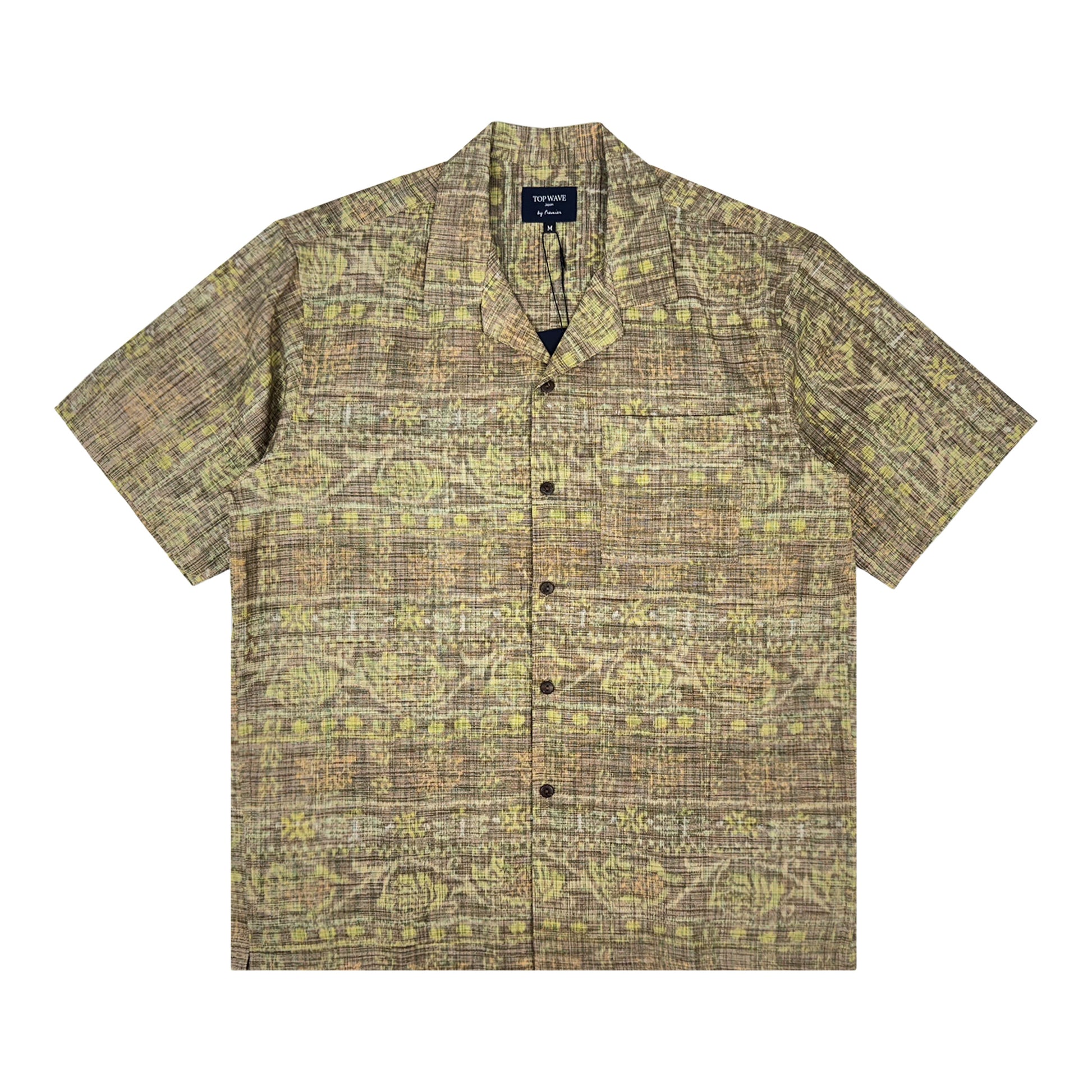 Camisa hawaiana Kimono Talla M [AHVN-M101]-1