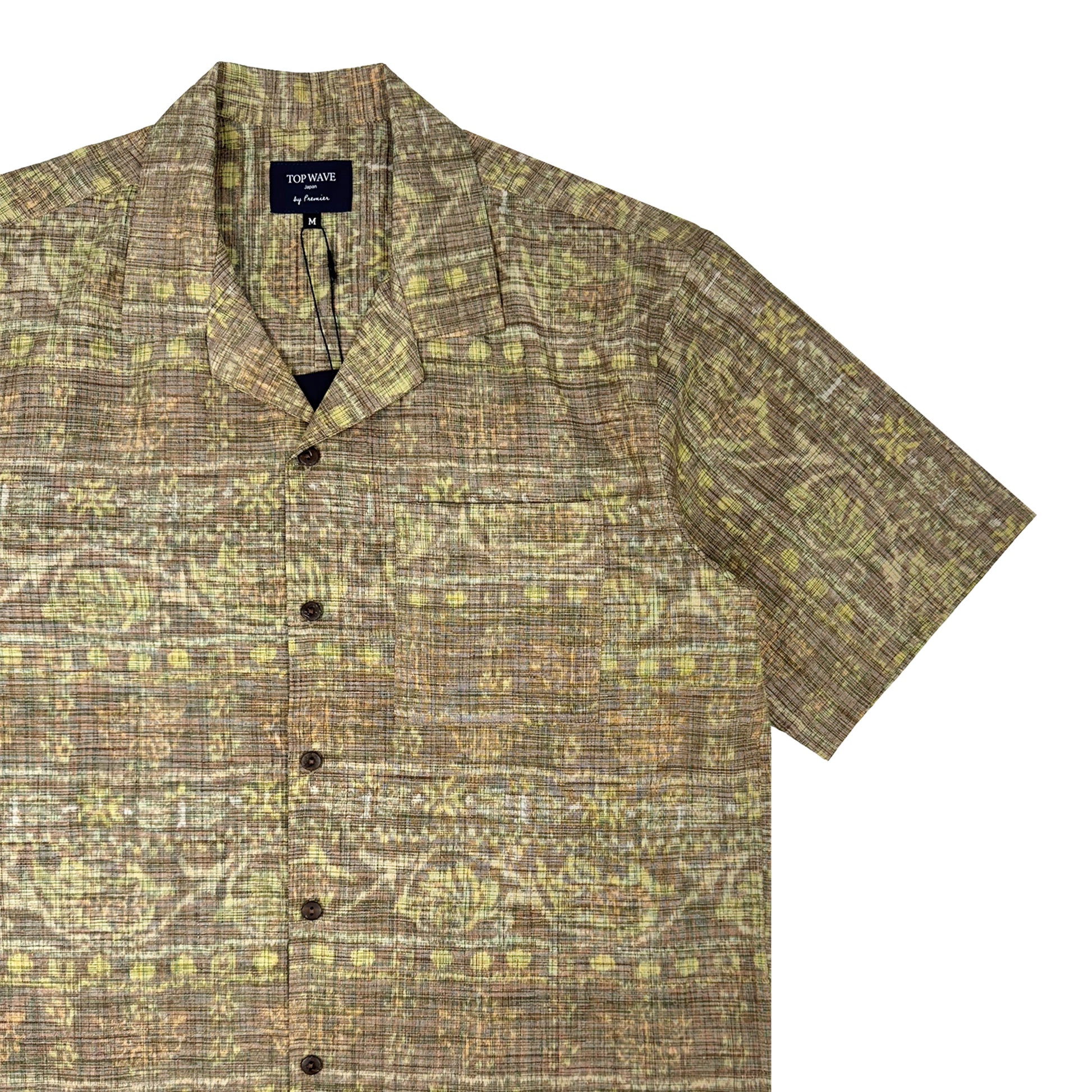 Camisa hawaiana Kimono Talla M [AHVN-M101]-4
