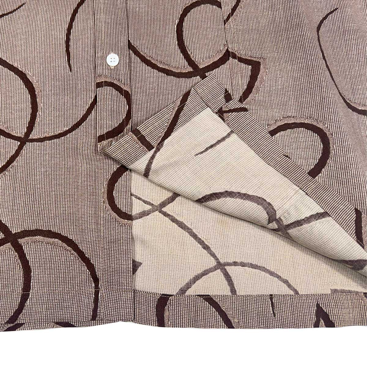 着物ボタンダウンシャツ メンズ L BDVN-L07-zoom-3