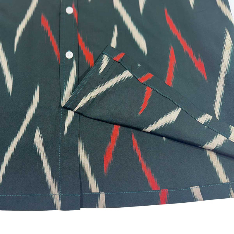 着物ボタンダウンシャツ メンズ L BDVN-L29-zoom-