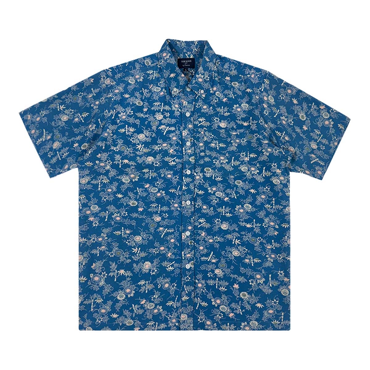 着物ボタンダウンシャツ メンズ L BDVN-L37