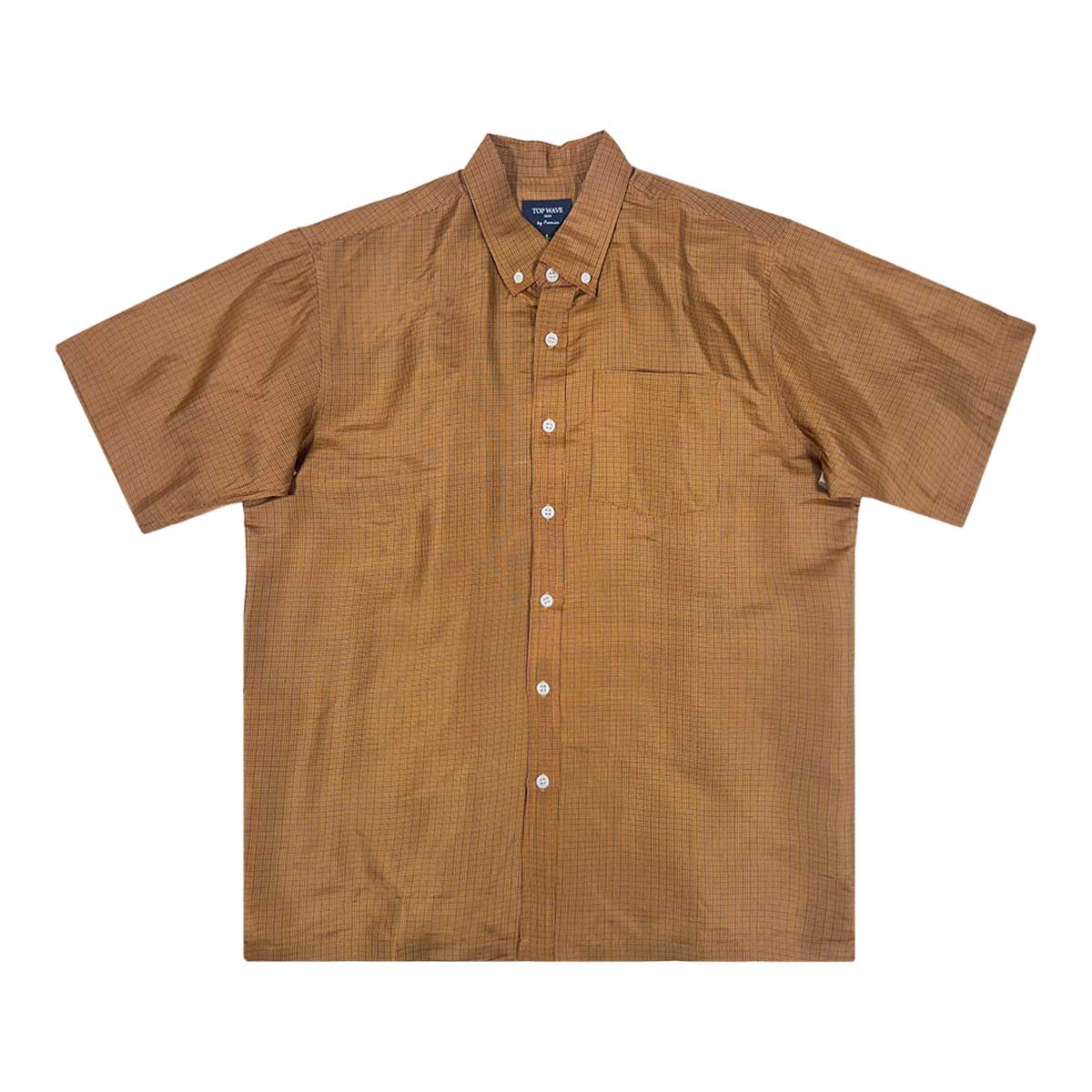 着物ボタンダウンシャツ メンズ L BDVN-L45