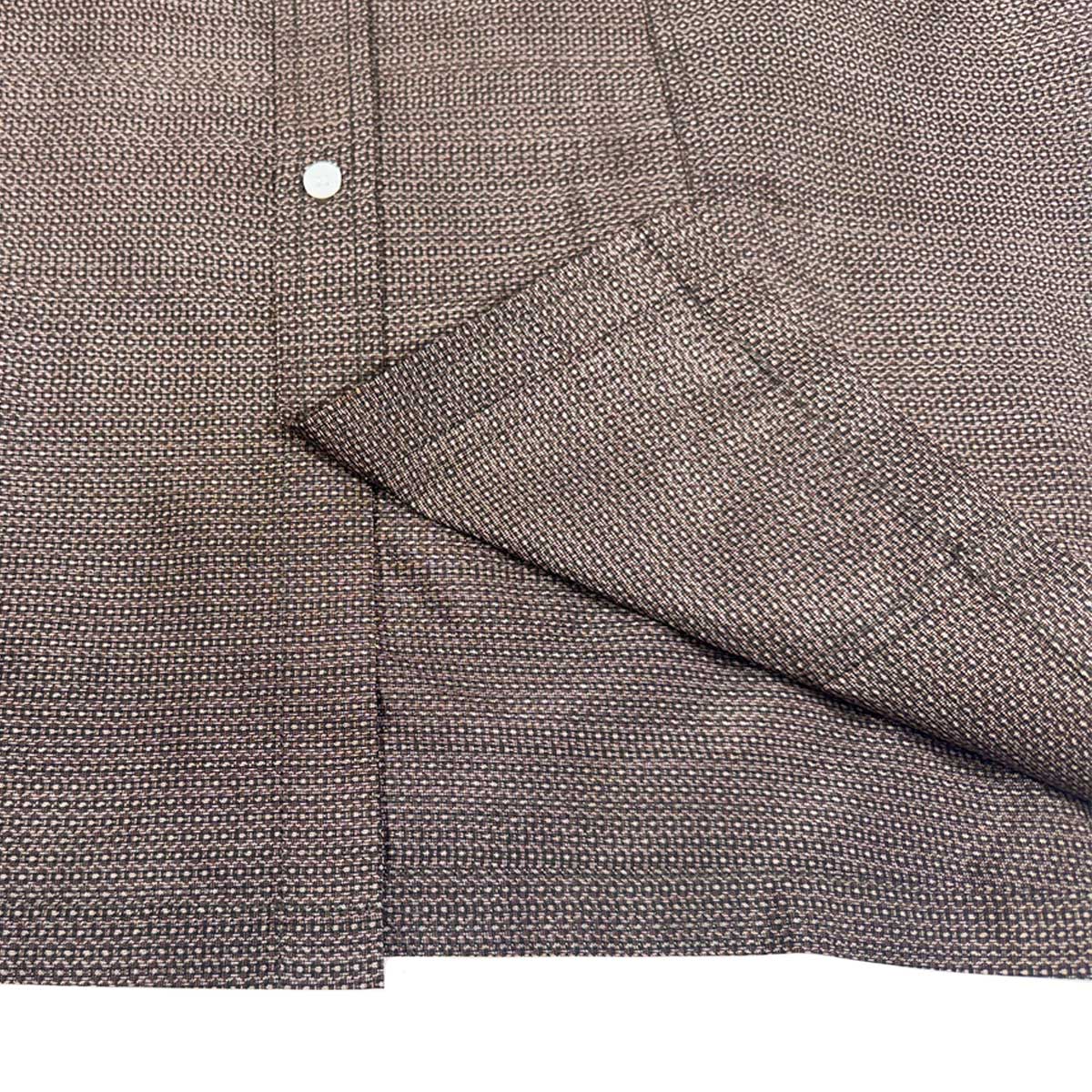 着物ボタンダウンシャツ メンズ L BDVN-L53-3