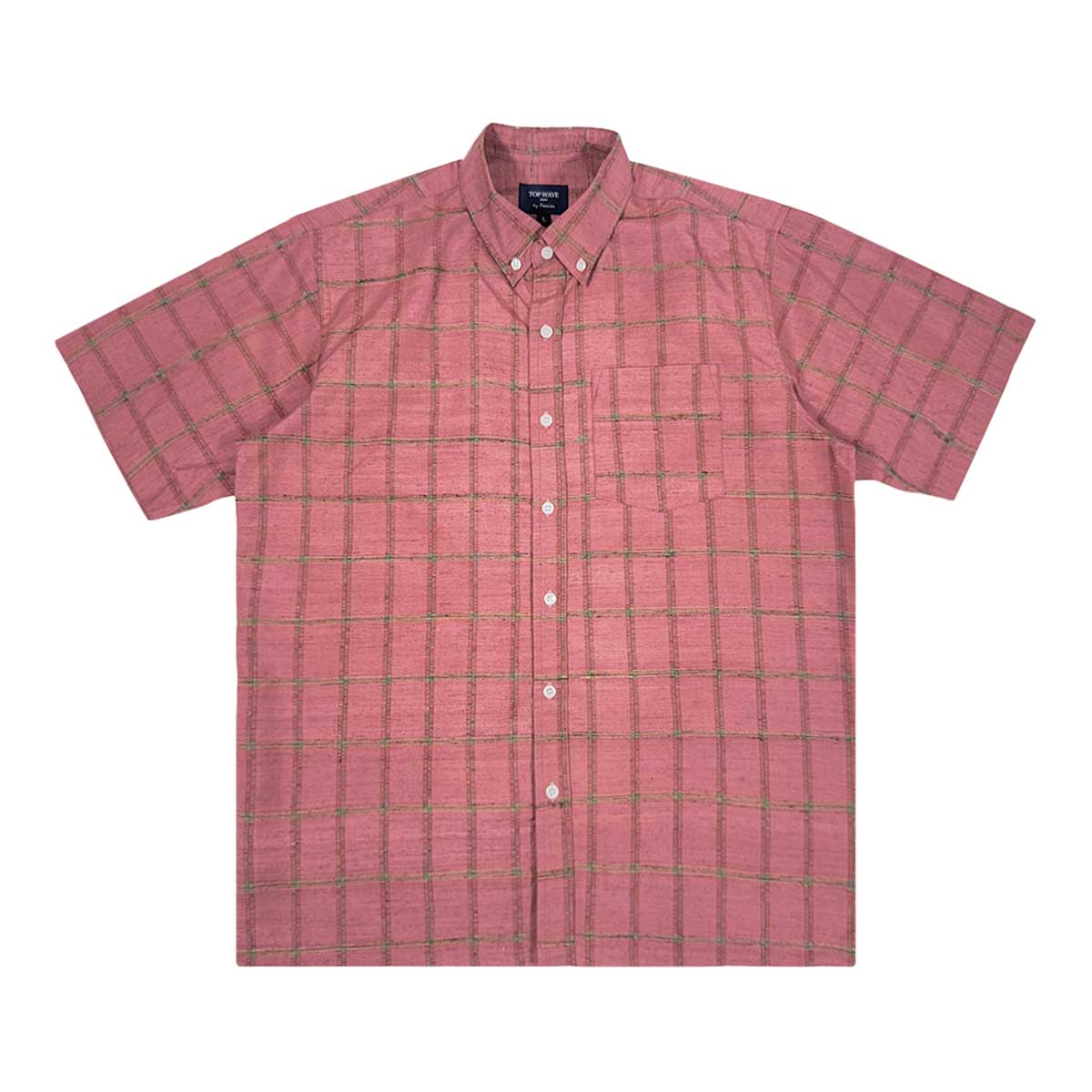 着物ボタンダウンシャツ メンズ L BDVN-L66-zoom-1