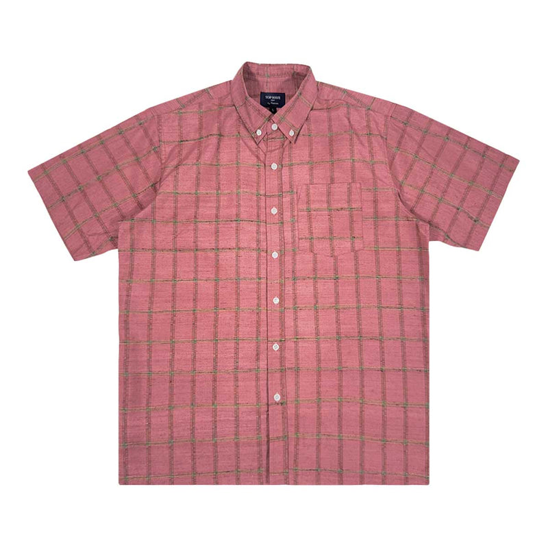 着物ボタンダウンシャツ メンズ L BDVN-L66-zoom-