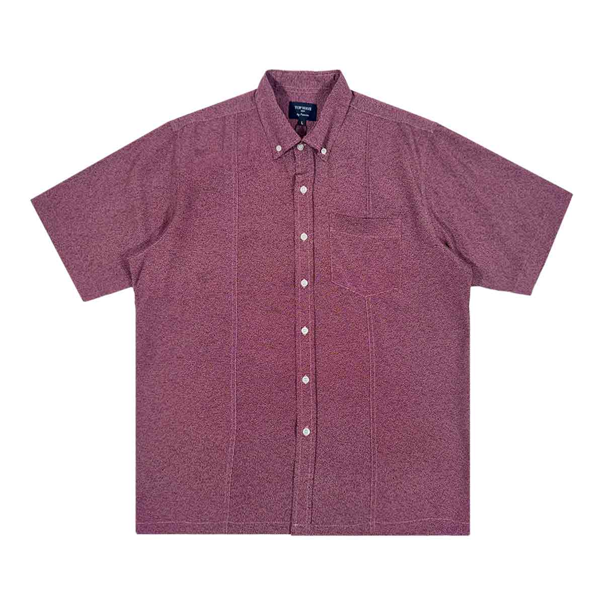 着物ボタンダウンシャツ メンズ L BDVN-L78