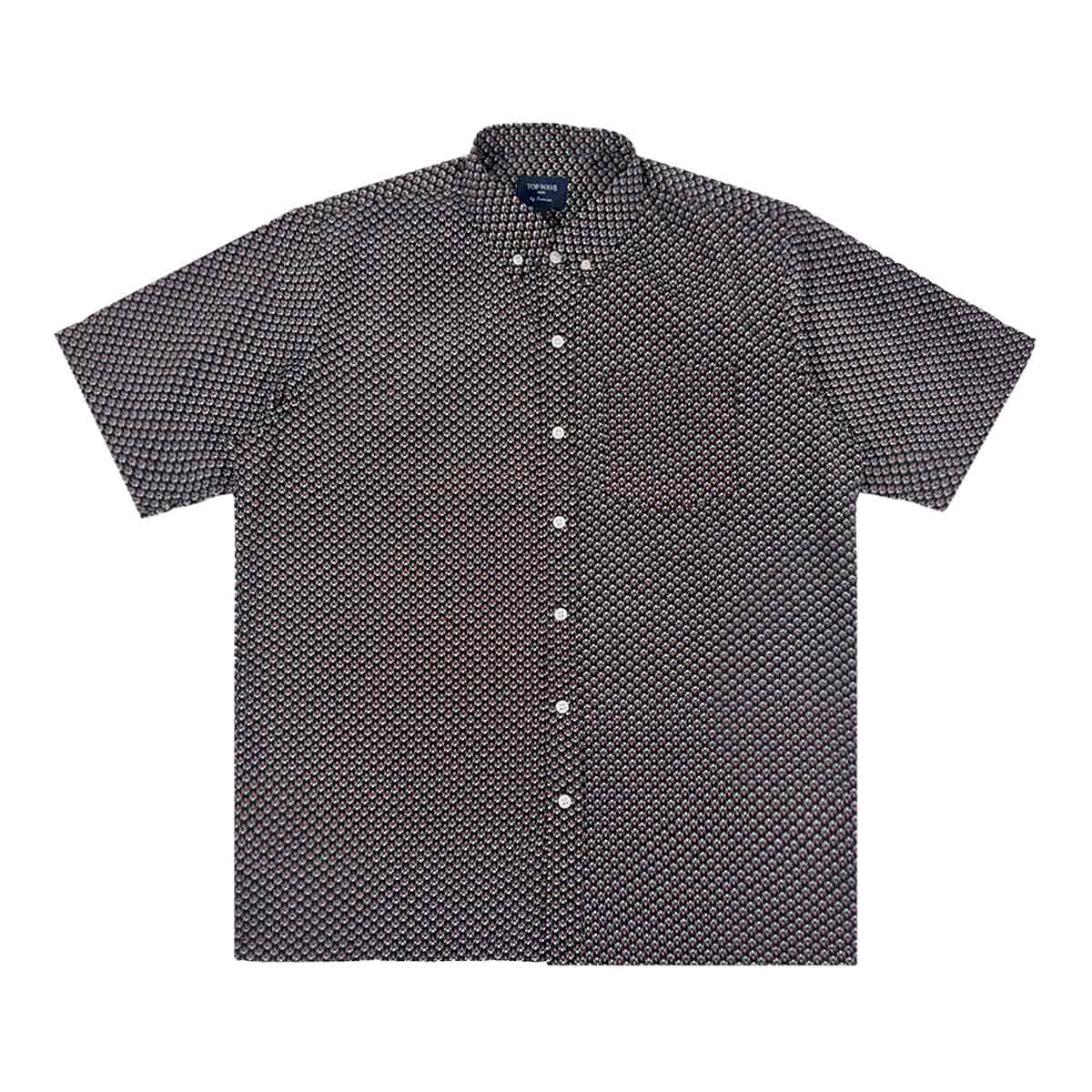 着物ボタンダウンシャツ メンズ L BDVN-L79